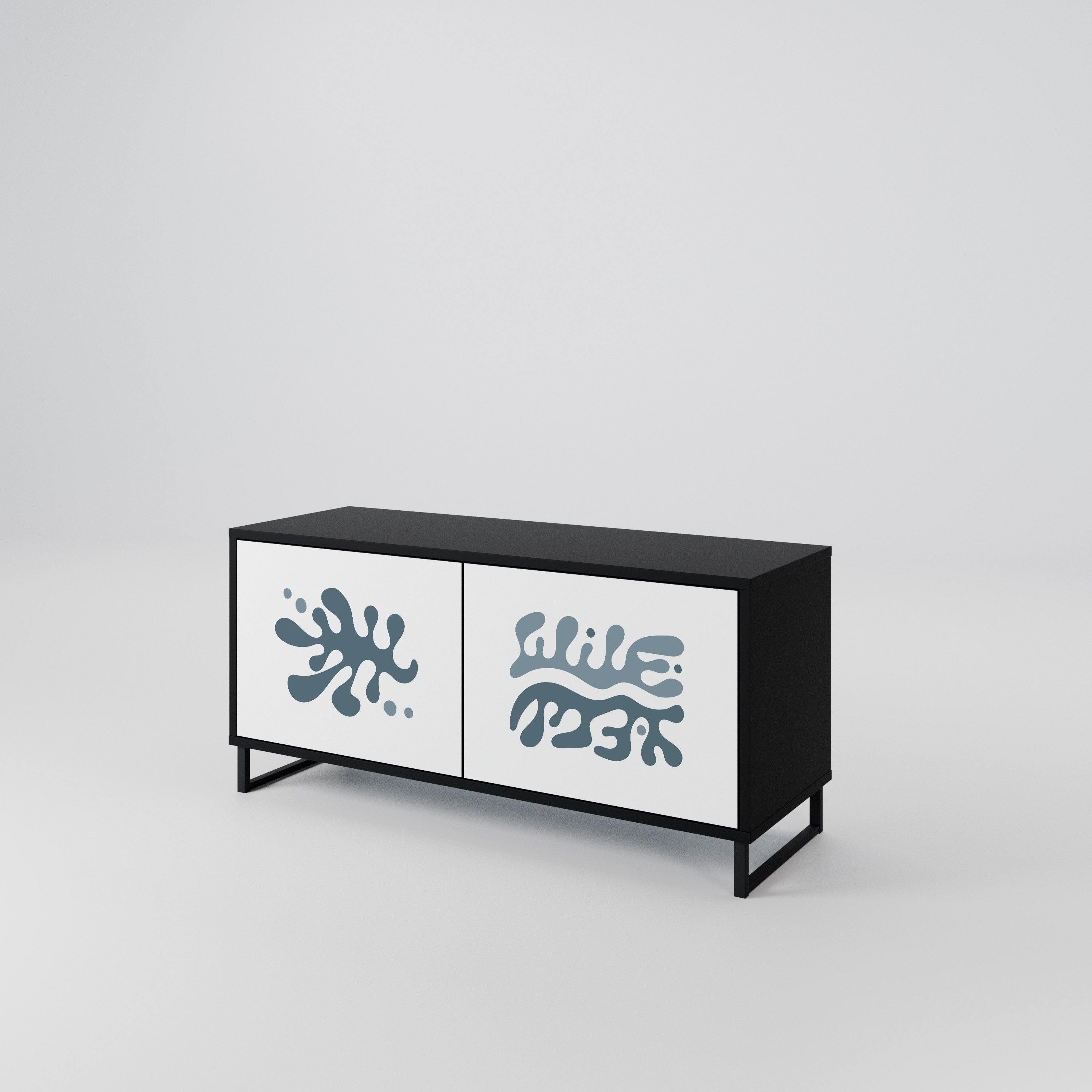 WONDERLAND VEGETATION Compact 2-Door TV Cabinet