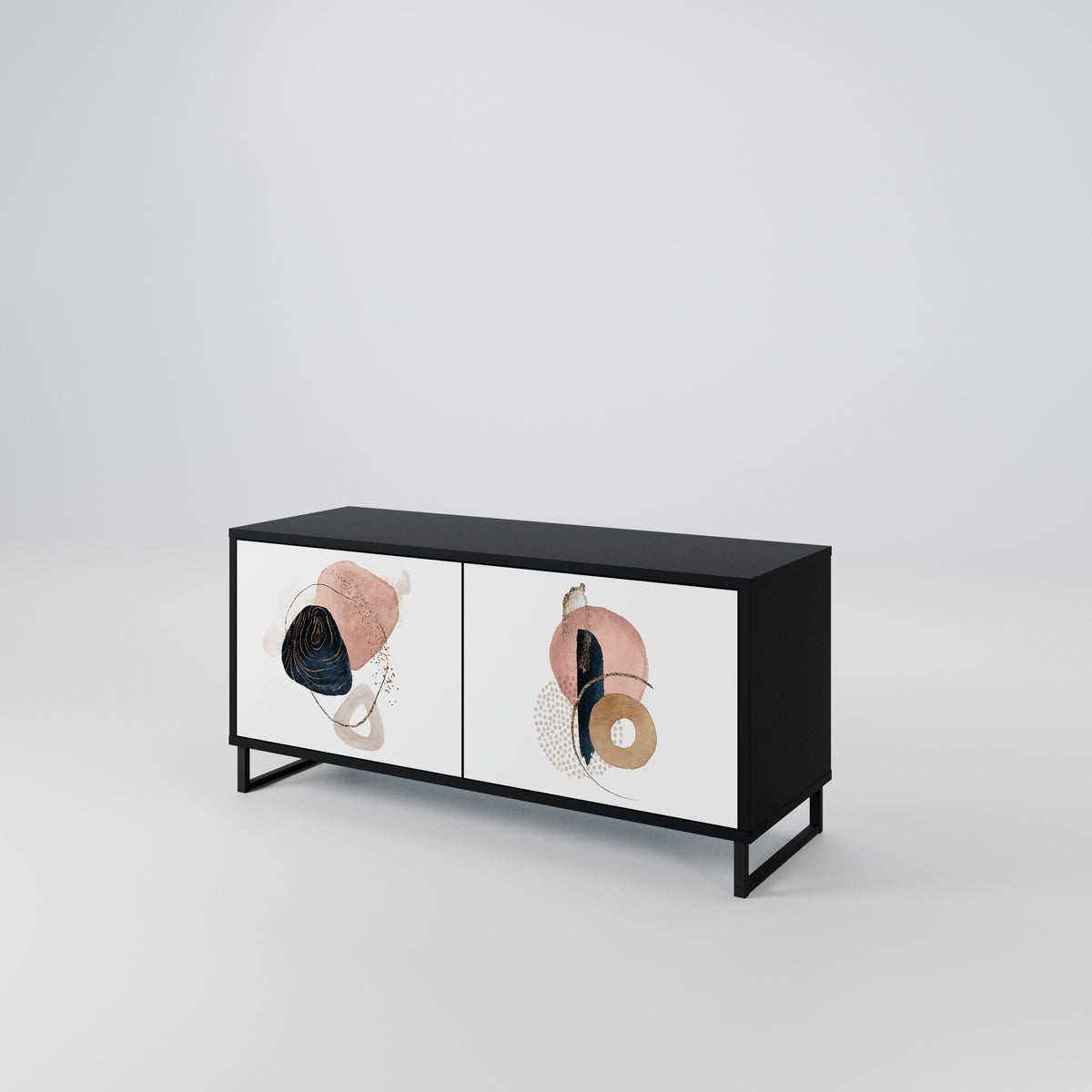 COLORFUL SHAPES Compact 2-Door TV Cabinet