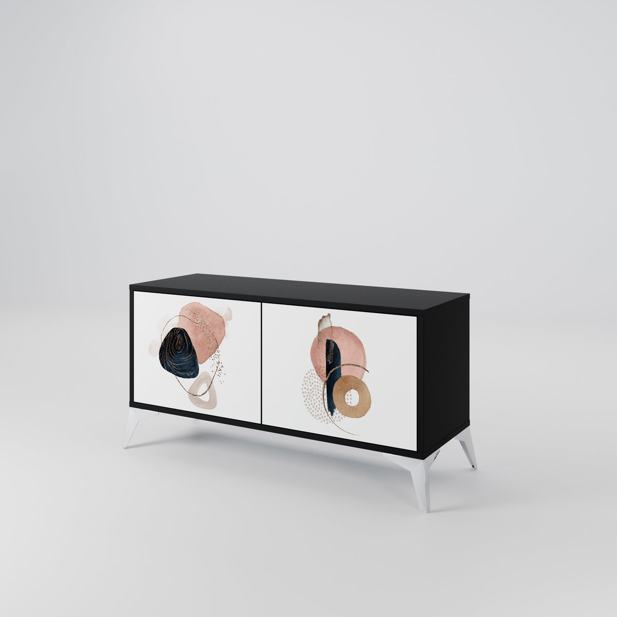 COLORFUL SHAPES Compact 2-Door TV Cabinet