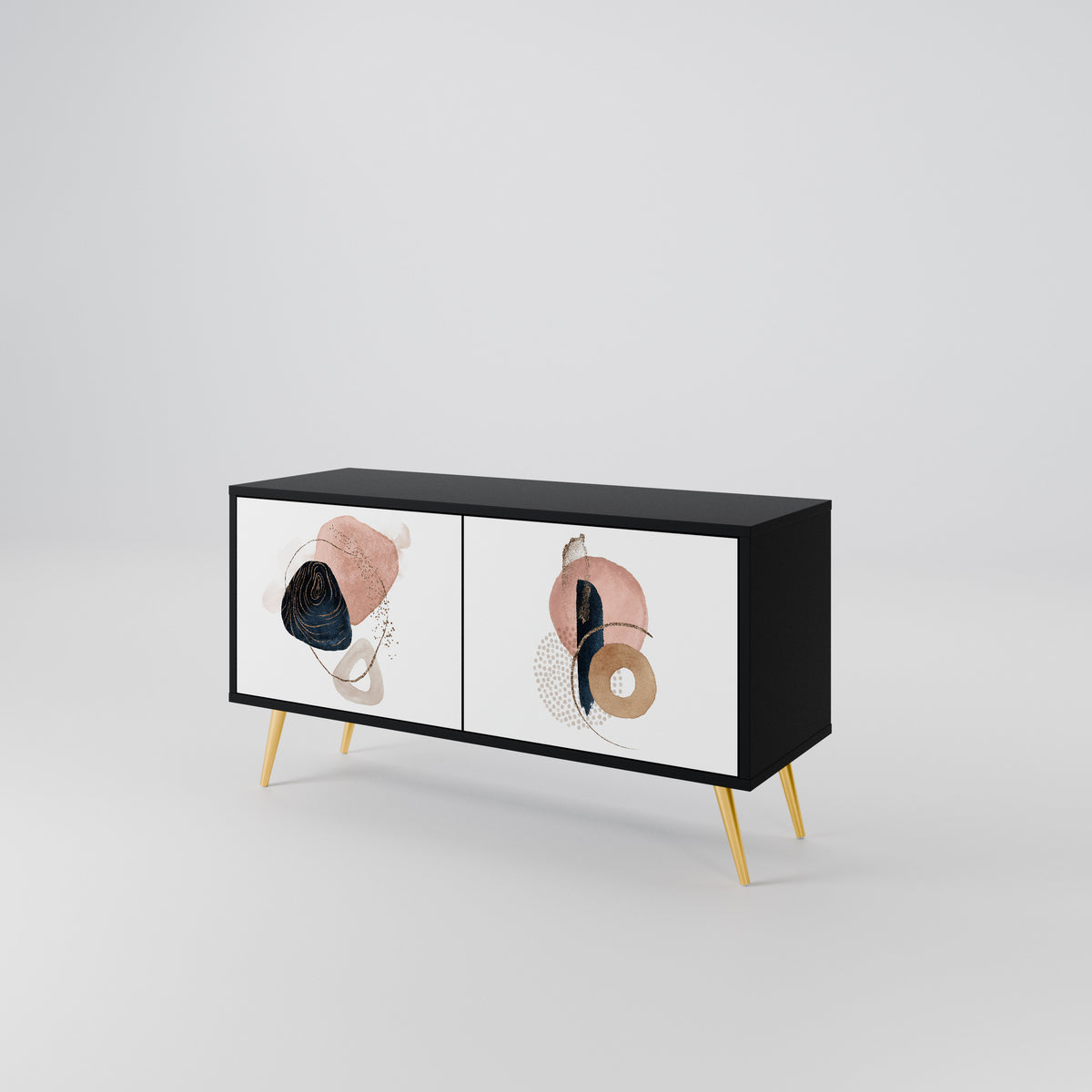 COLORFUL SHAPES Compact 2-Door TV Cabinet