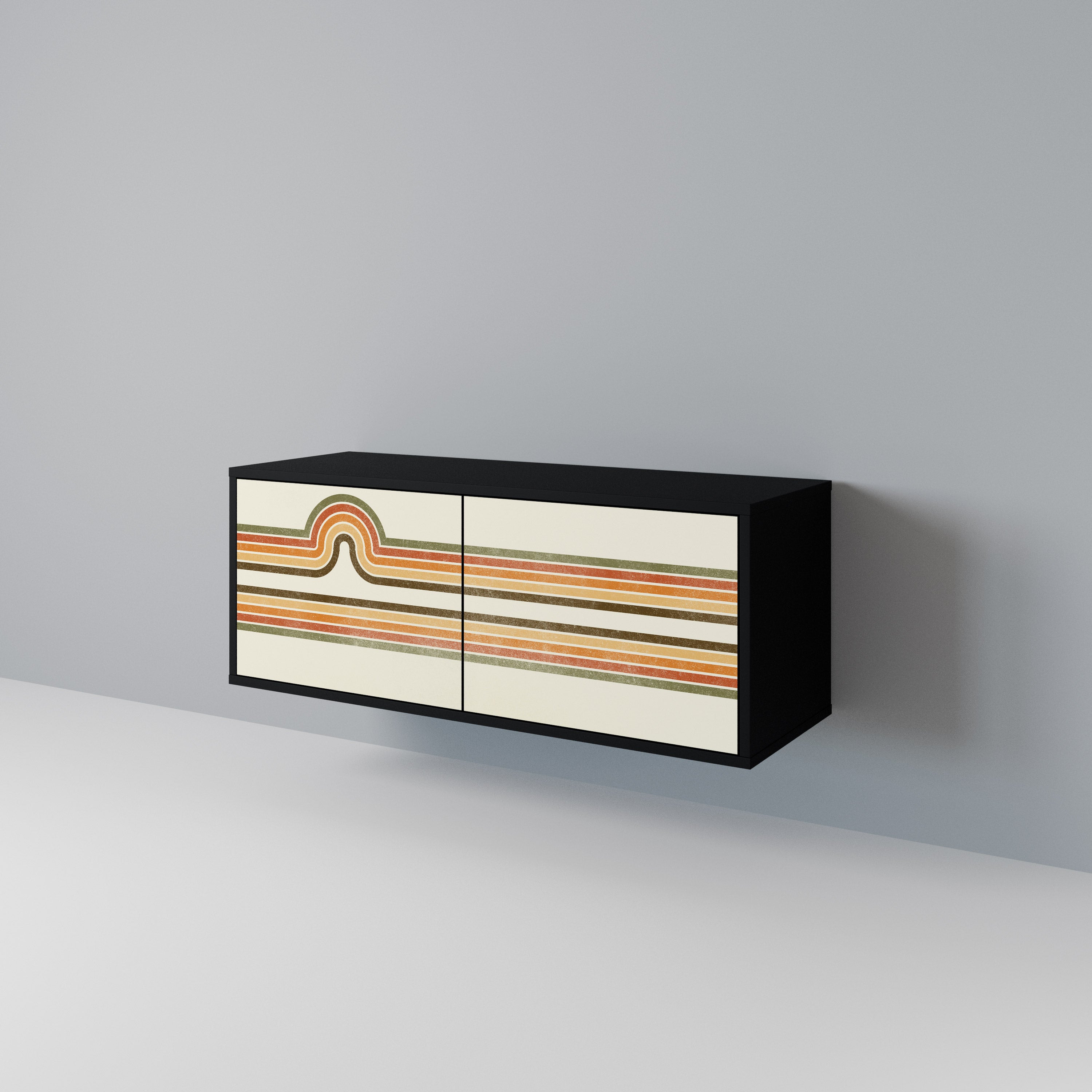 EXCEPTIONAL STREAM Kompaktes 2-türiges TV-Lowboard