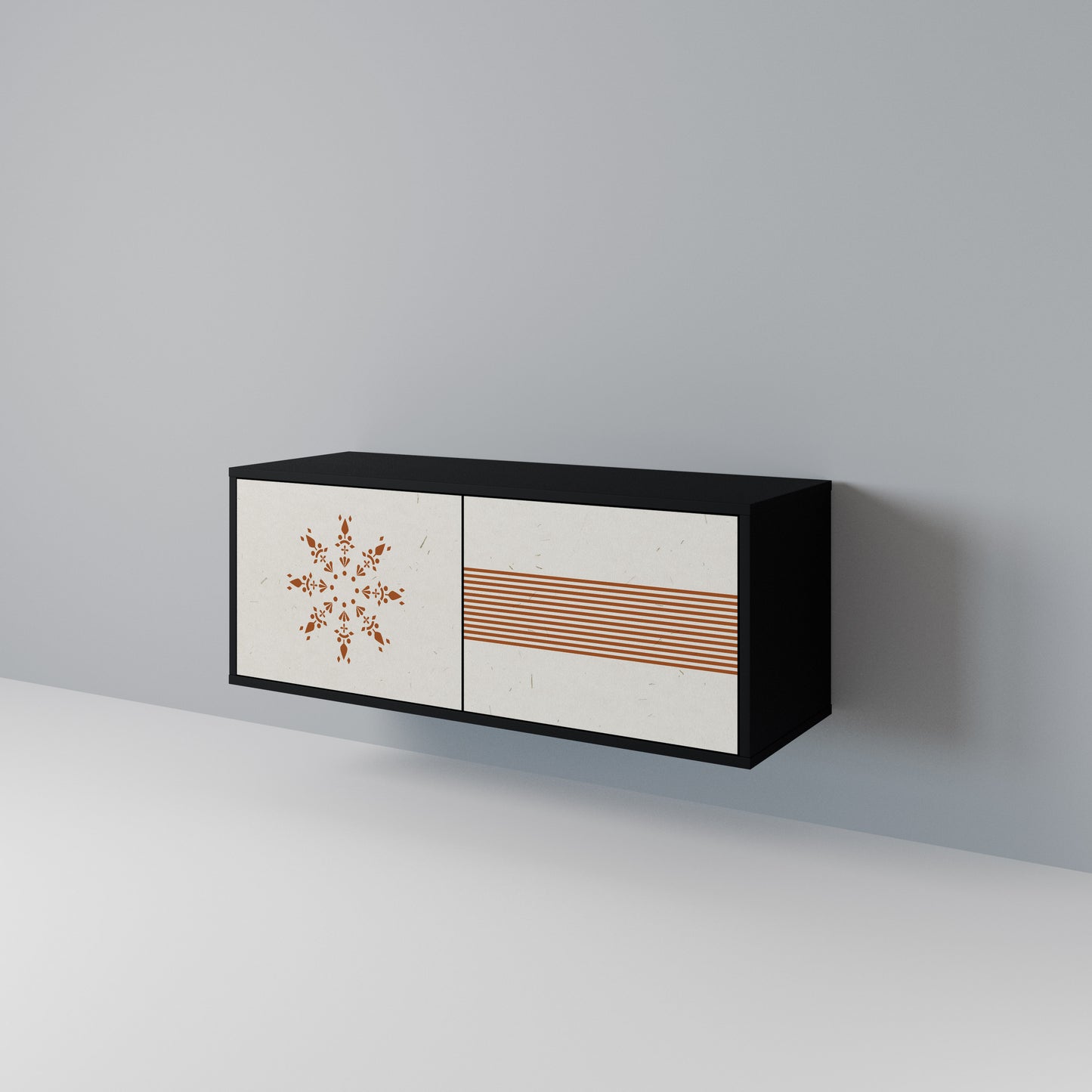 DAILY HARMONY Kompaktes 2-türiges TV-Lowboard