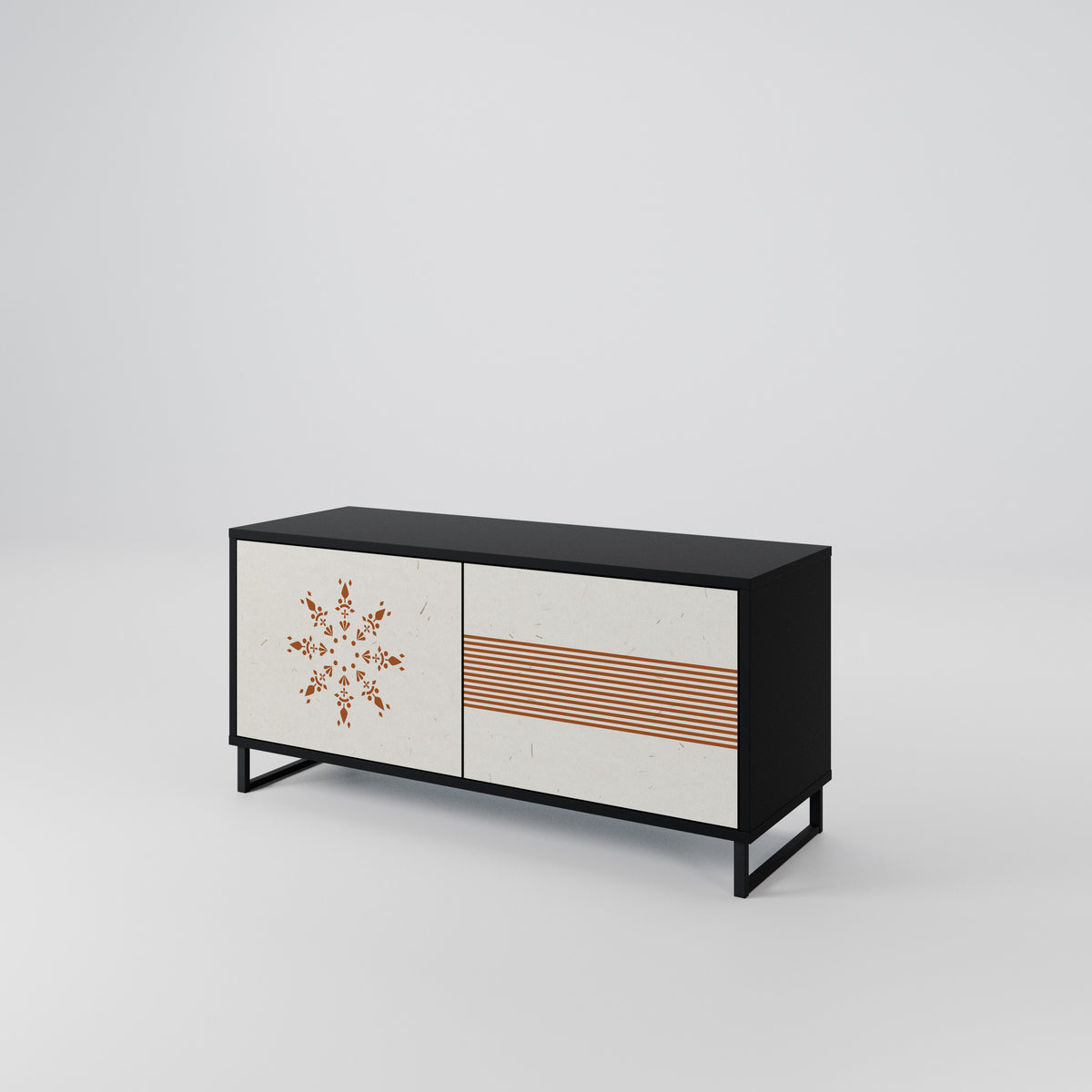 DAILY HARMONY Compact 2-Door TV Cabinet