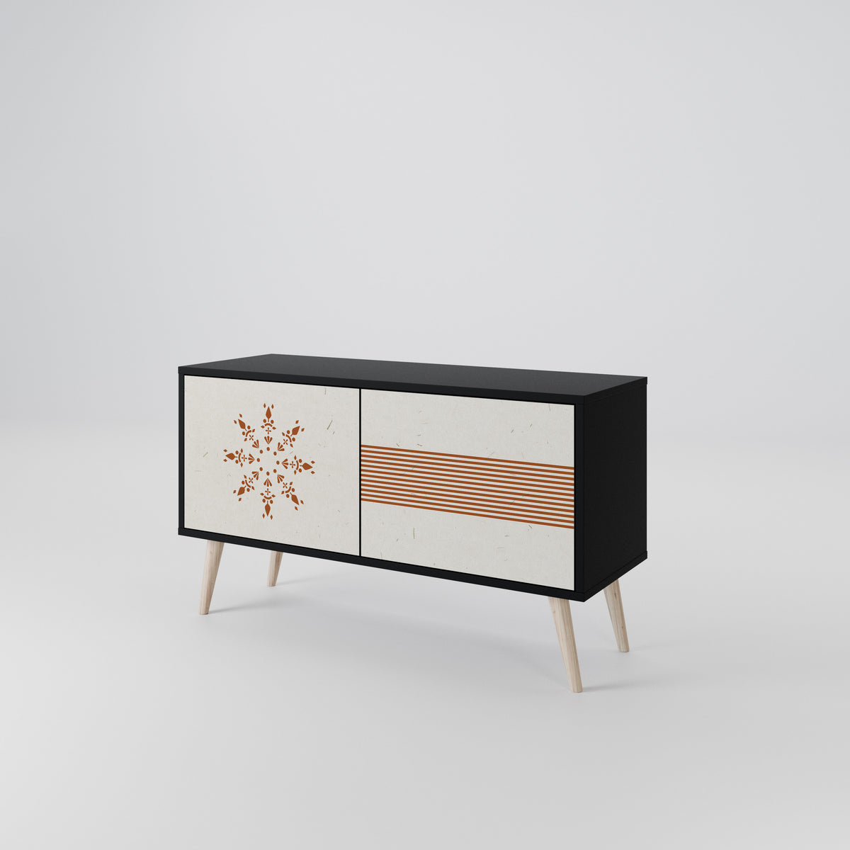 DAILY HARMONY Compact 2-Door TV Cabinet