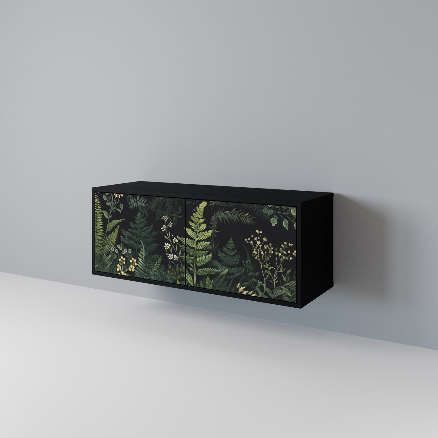 FERN FLOWERS Kompaktes 2-türiges TV-Lowboard