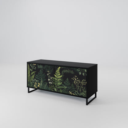 FERN FLOWERS Kompaktes 2-türiges TV-Lowboard