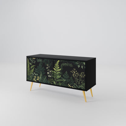 FERN FLOWERS Kompaktes 2-türiges TV-Lowboard