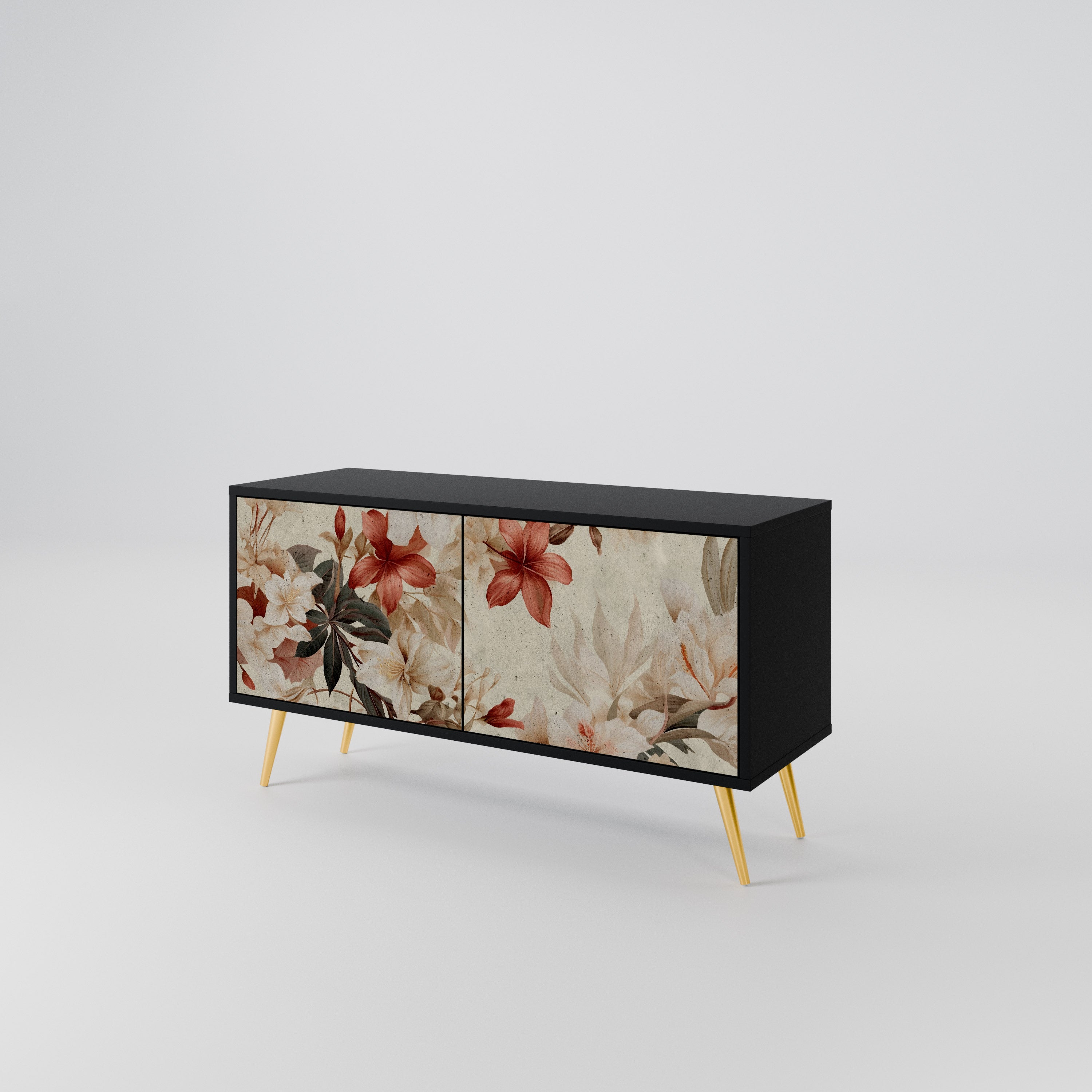 PETAL HARMONY Kompaktes 2-türiges TV-Lowboard