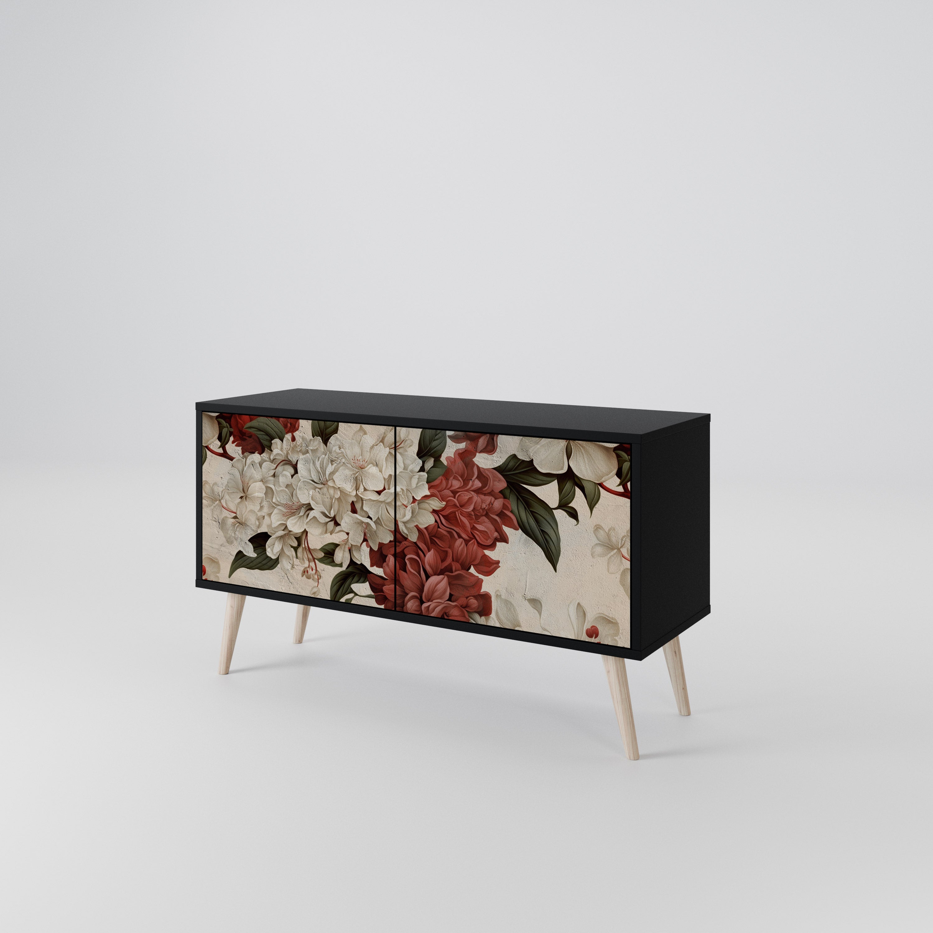 EPHEMERAL DAYS Kompaktes 2-türiges TV-Lowboard