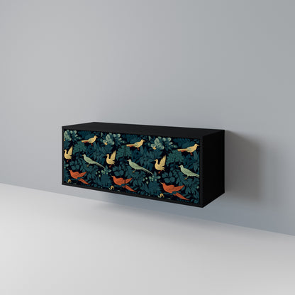 FOWL ORNAMENT Kompaktes 2-türiges TV-Lowboard
