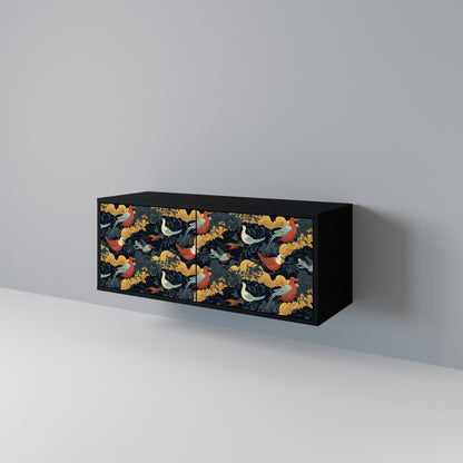 FOWLY DAZE Kompaktes 2-türiges TV-Lowboard