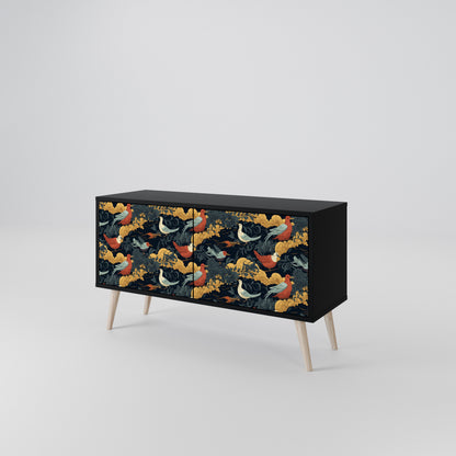 FOWLY DAZE Kompaktes 2-türiges TV-Lowboard
