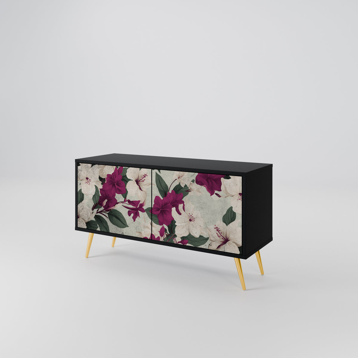 FLOWERET DREAM Compact 2-Door TV Cabinet