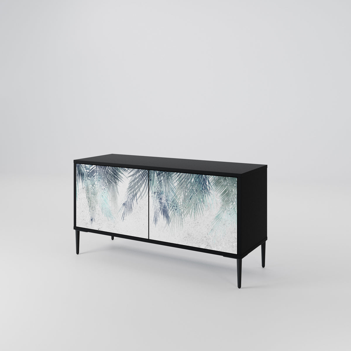 PALM VEIL Compact 2-Door TV Cabinet
