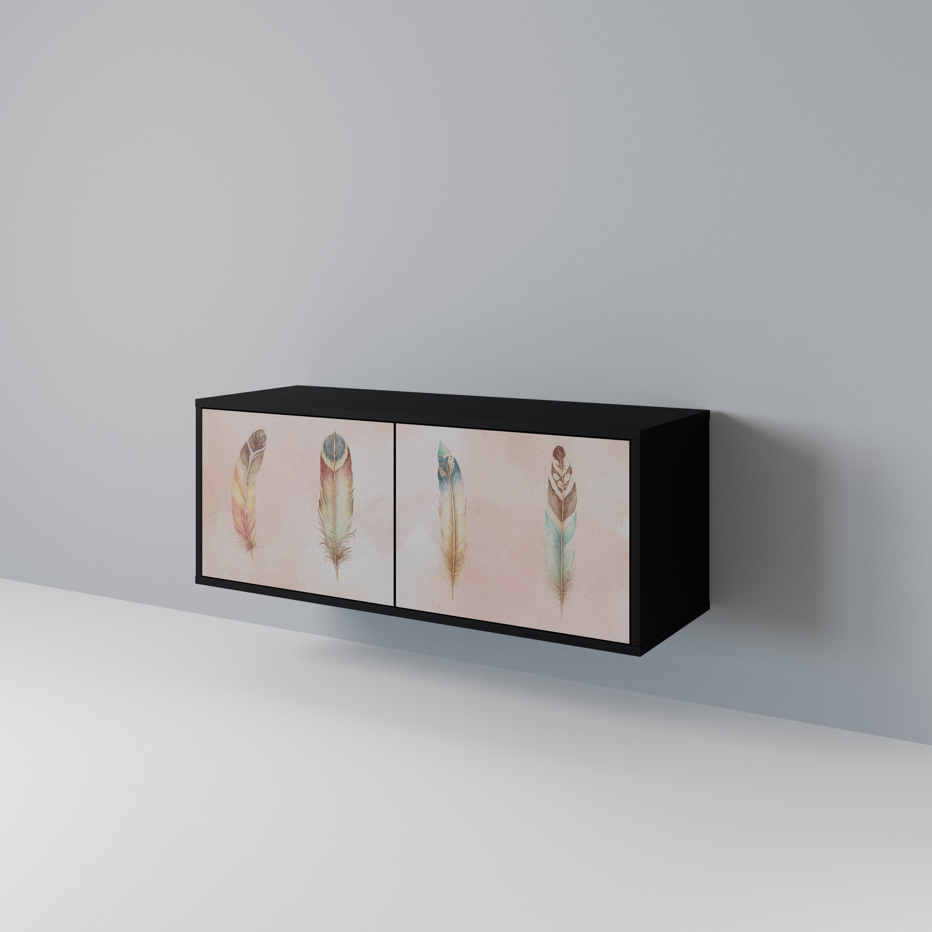 THE DELIQUESCE Kompaktes 2-türiges TV-Lowboard