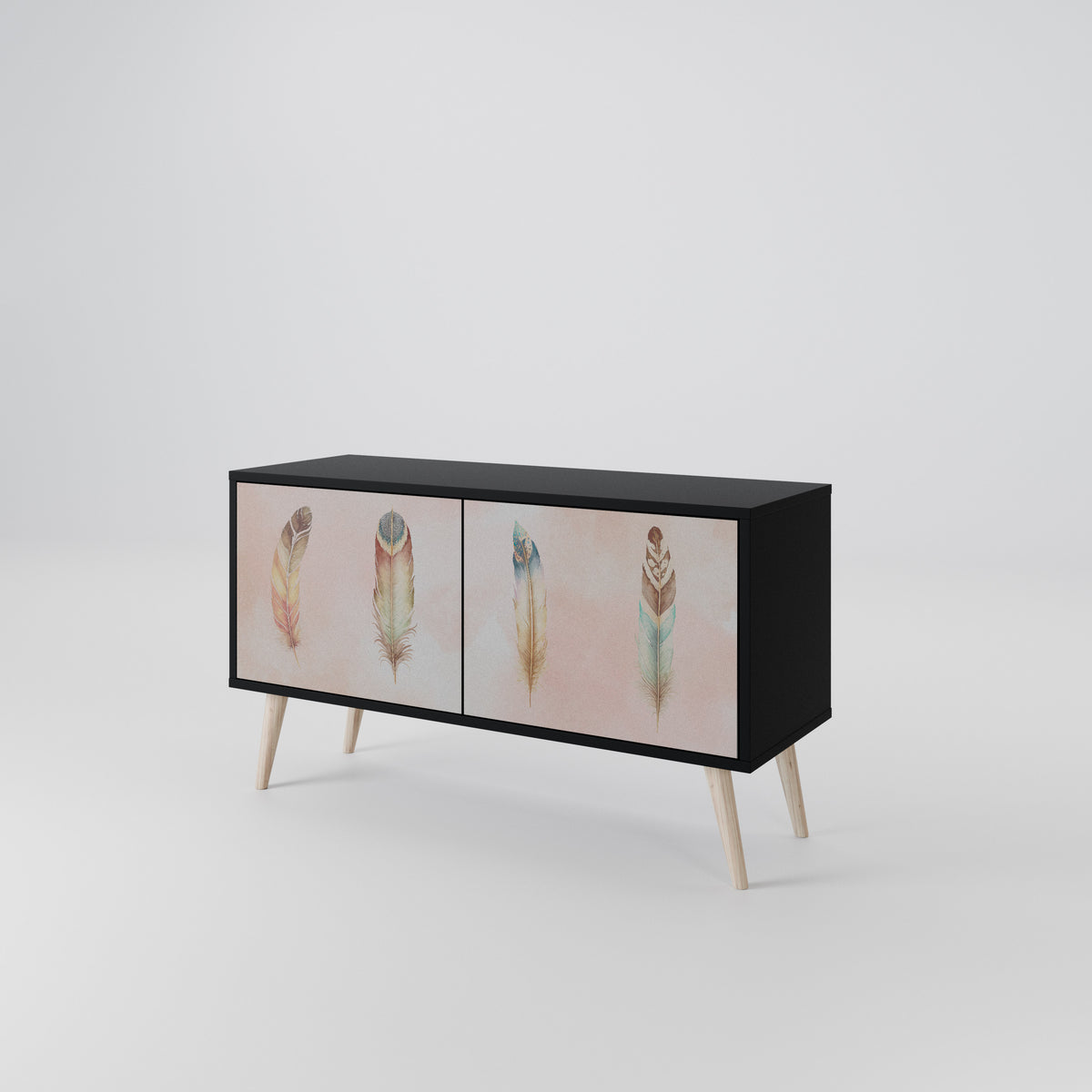 THE DELIQUESCE Compact 2-Door TV Cabinet