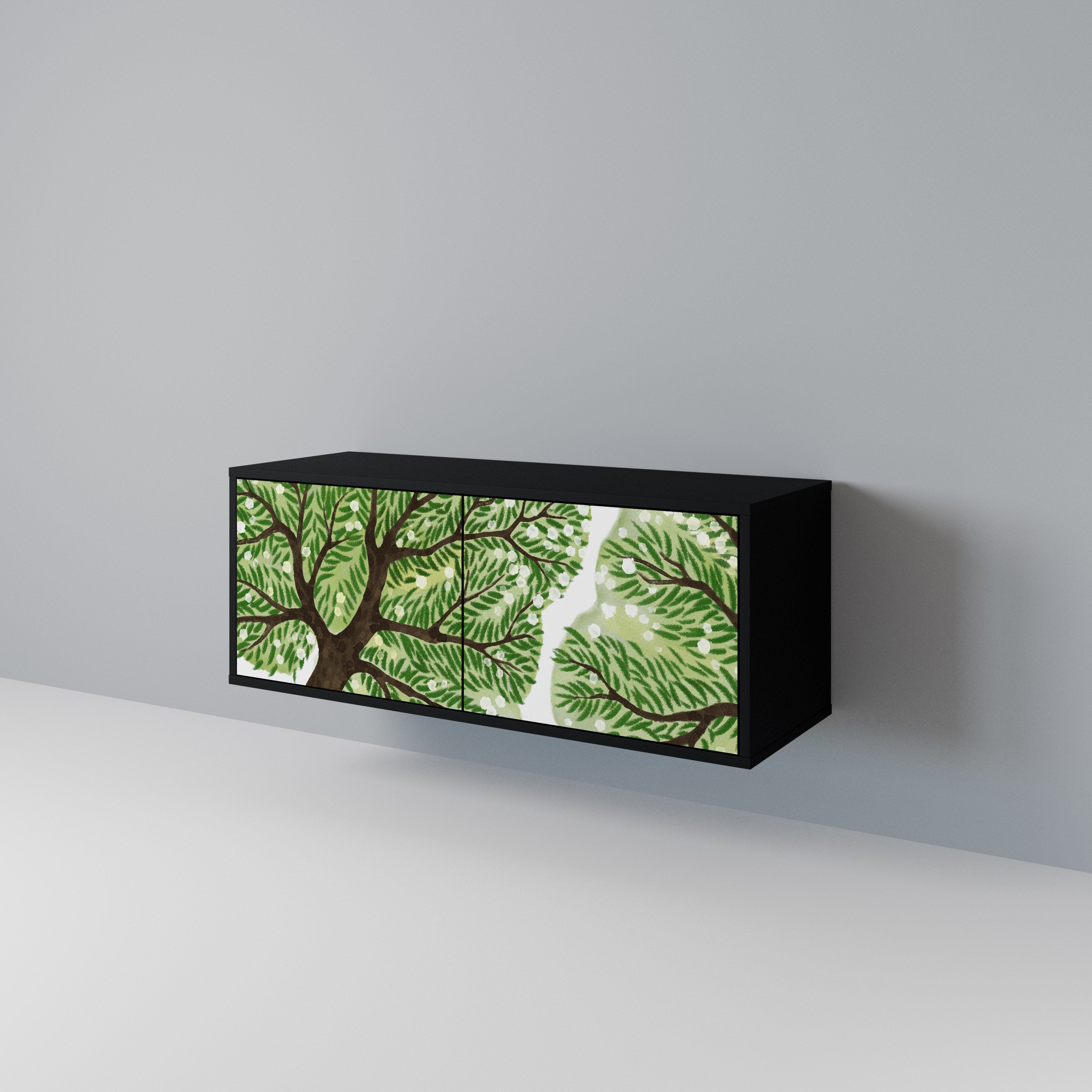 WILDERNESS DASH Kompaktes 2-türiges TV-Lowboard