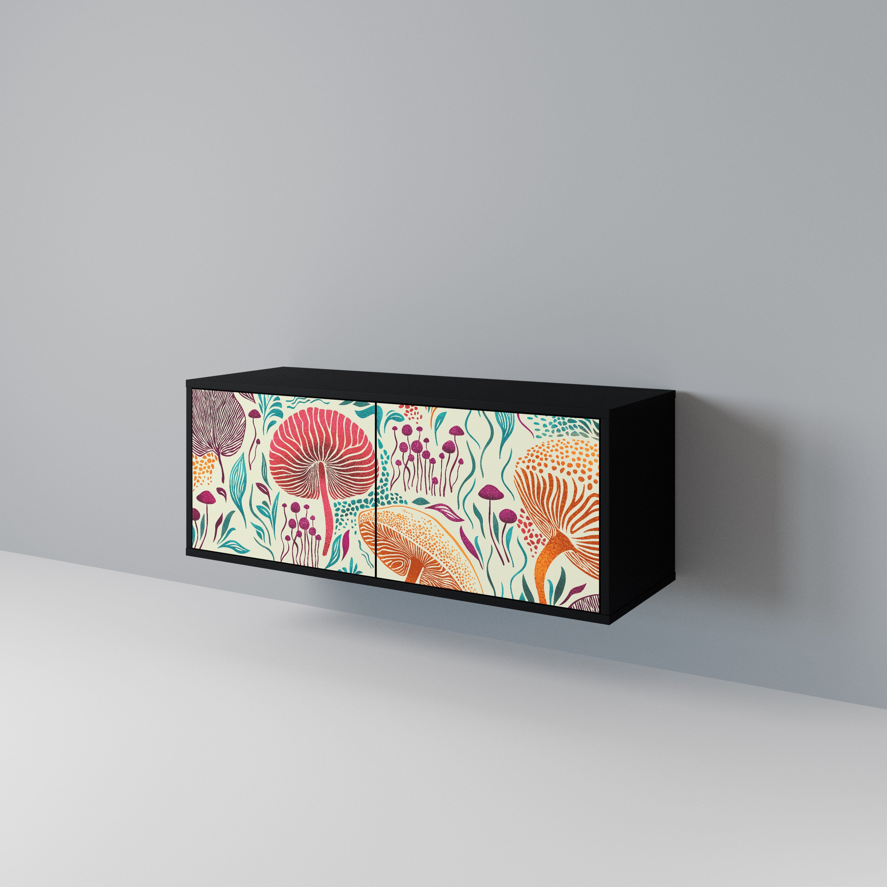 FUNGUS FANTASY Kompaktes 2-türiges TV-Lowboard