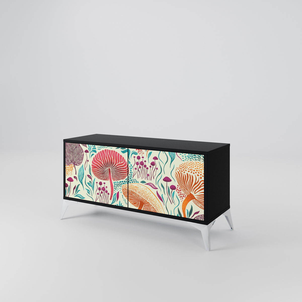 FUNGUS FANTASY Compact 2-Door TV Cabinet