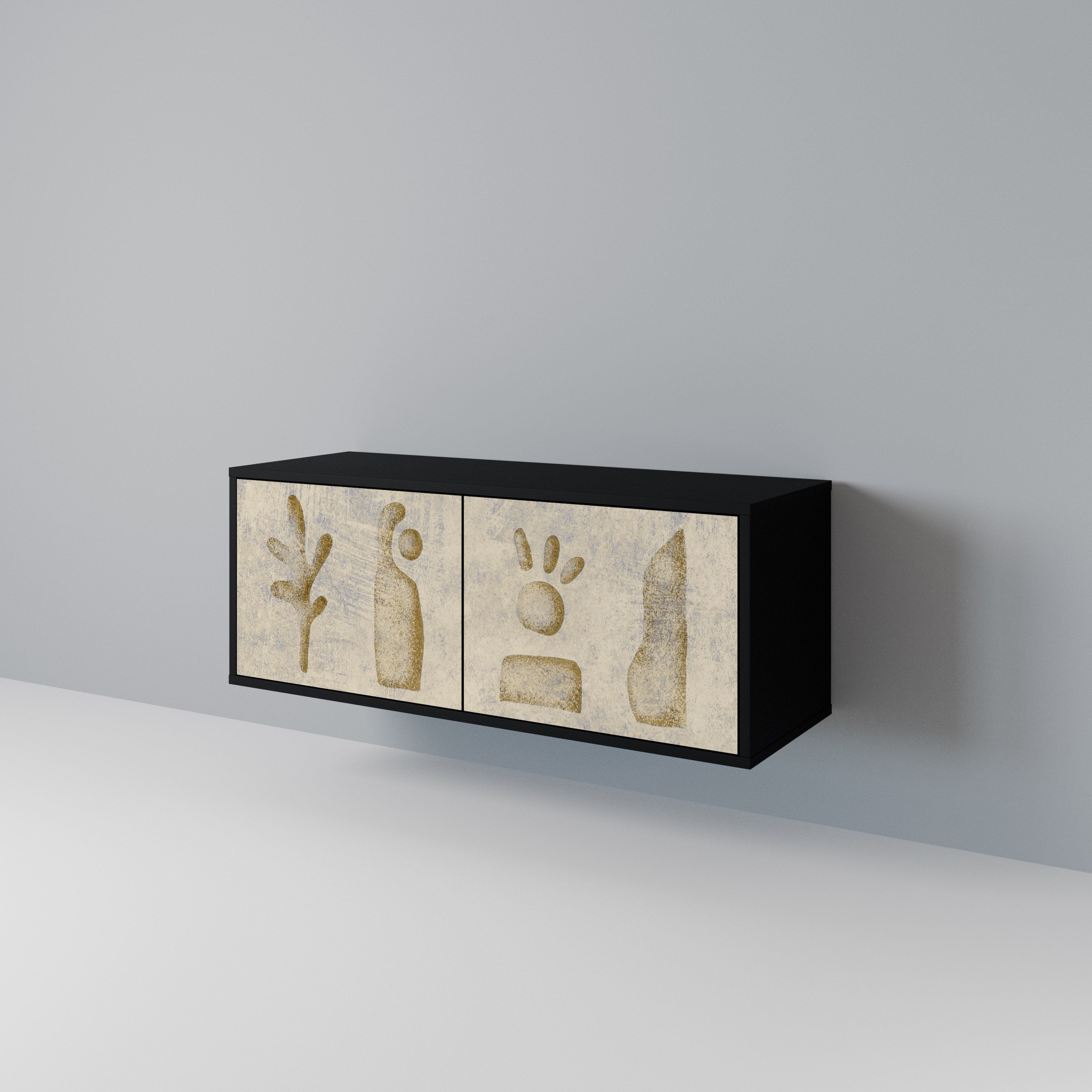 SAND SCULPTURES Kompaktes 2-türiges TV-Lowboard