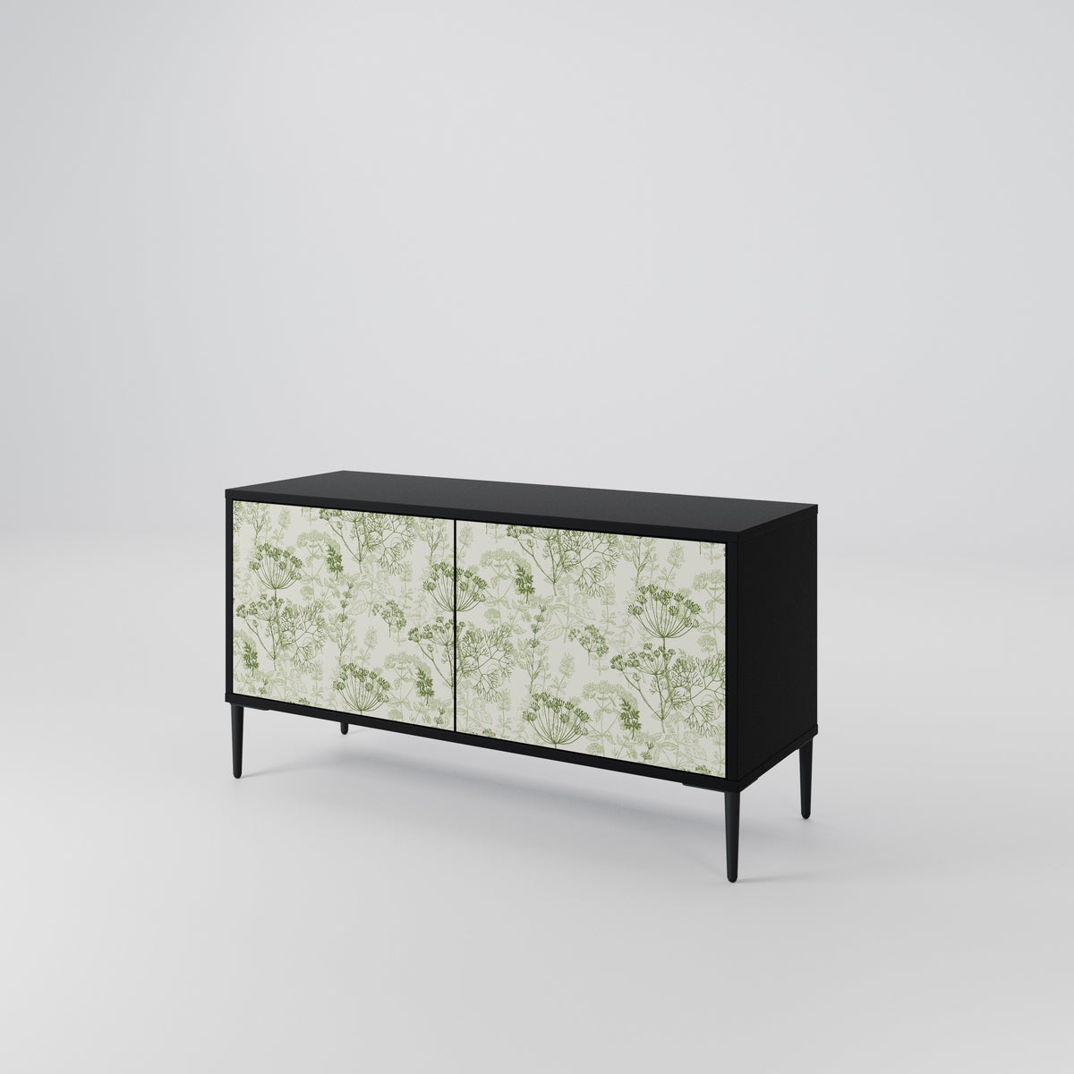 FENNEL BALDACHIN Compact 2-Door TV Cabinet