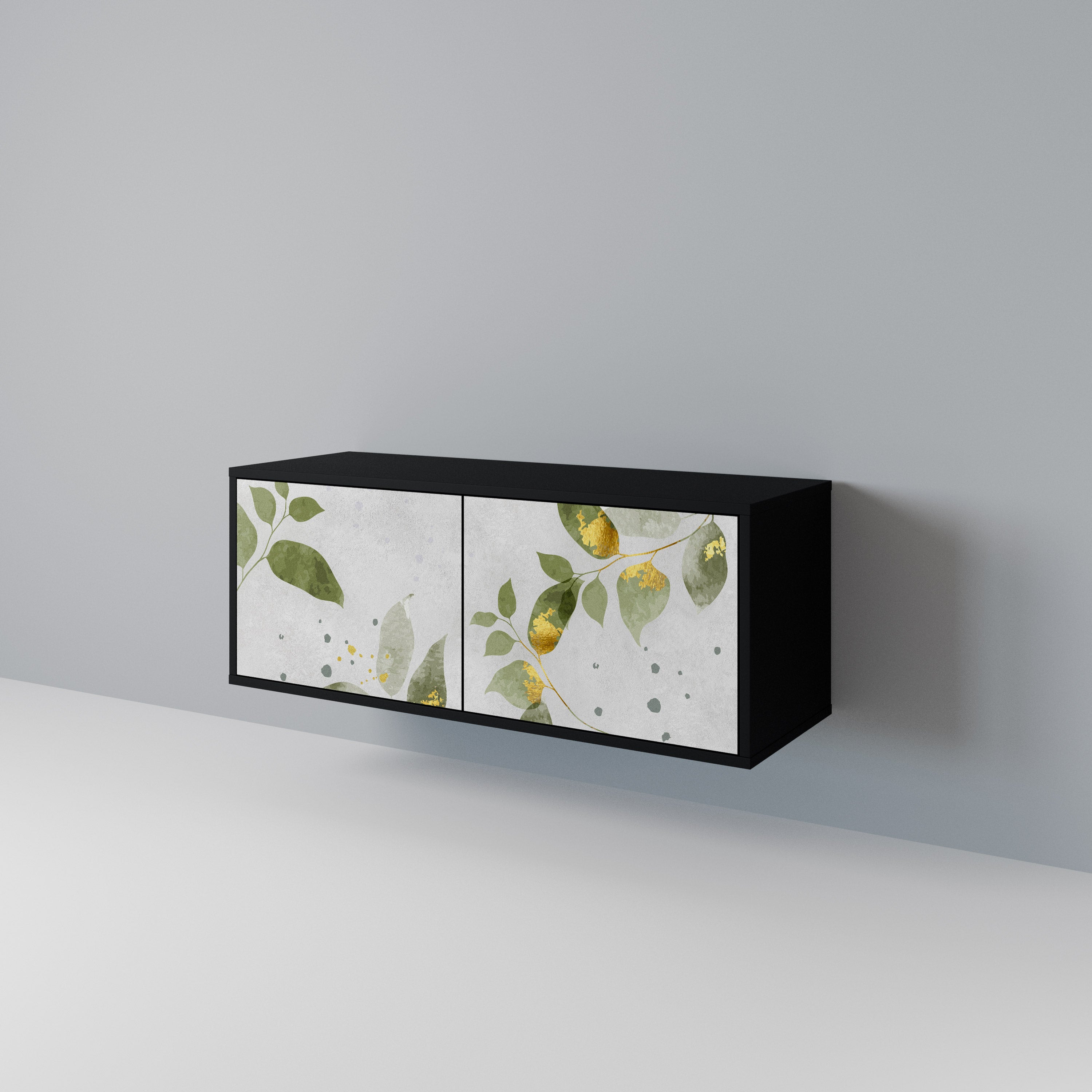 ELEGANT BOTANICS Compact 2-Door TV Cabinet