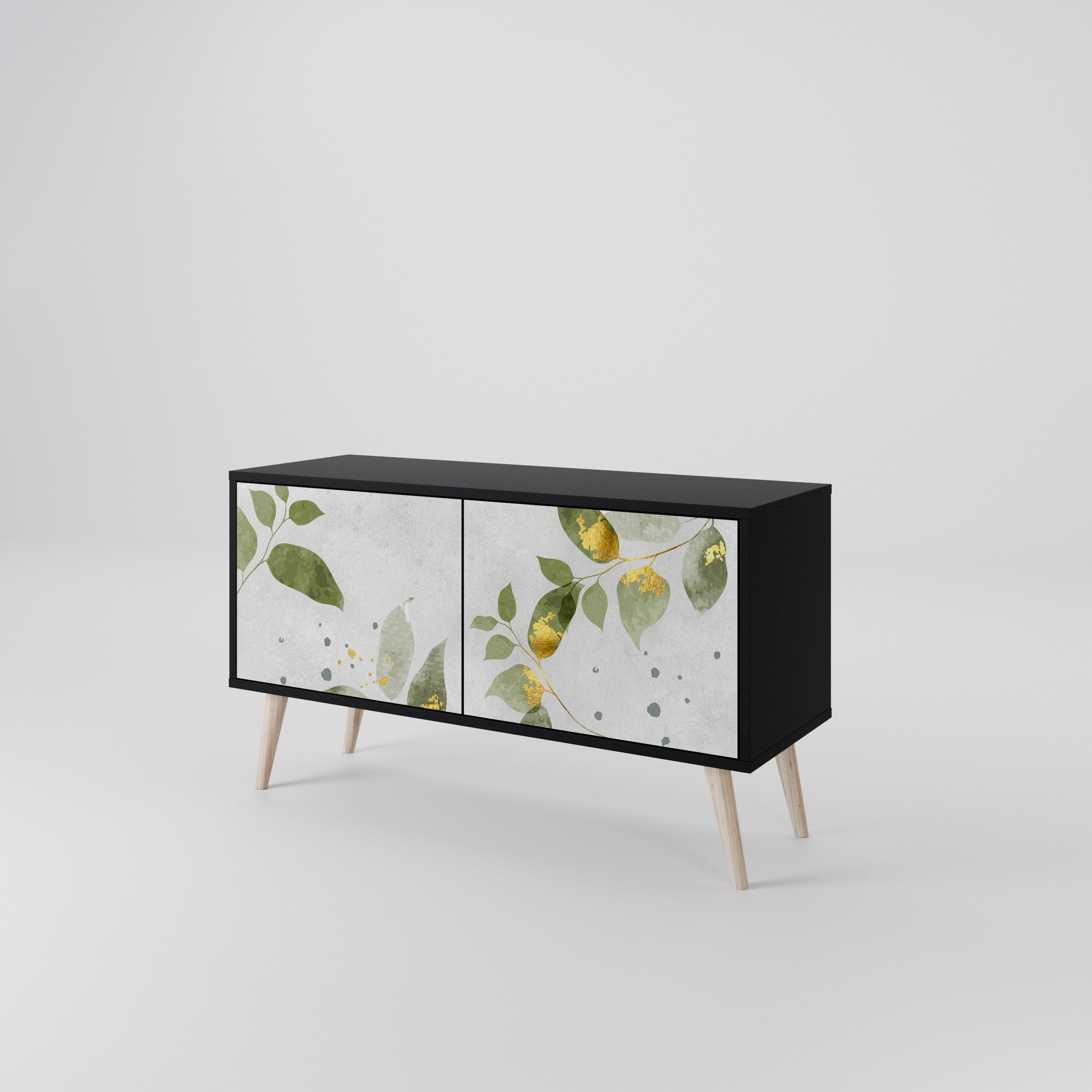 ELEGANT BOTANICS Compact 2-Door TV Cabinet
