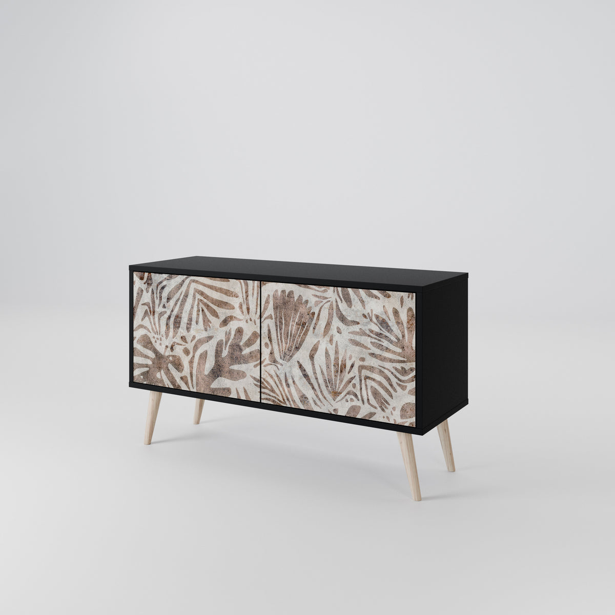 PASSING TIME Compact 2-Door TV Cabinet