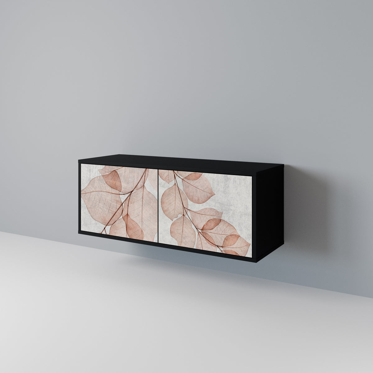 AUTUMN FRAGILITY Compact 2-Door TV Cabinet