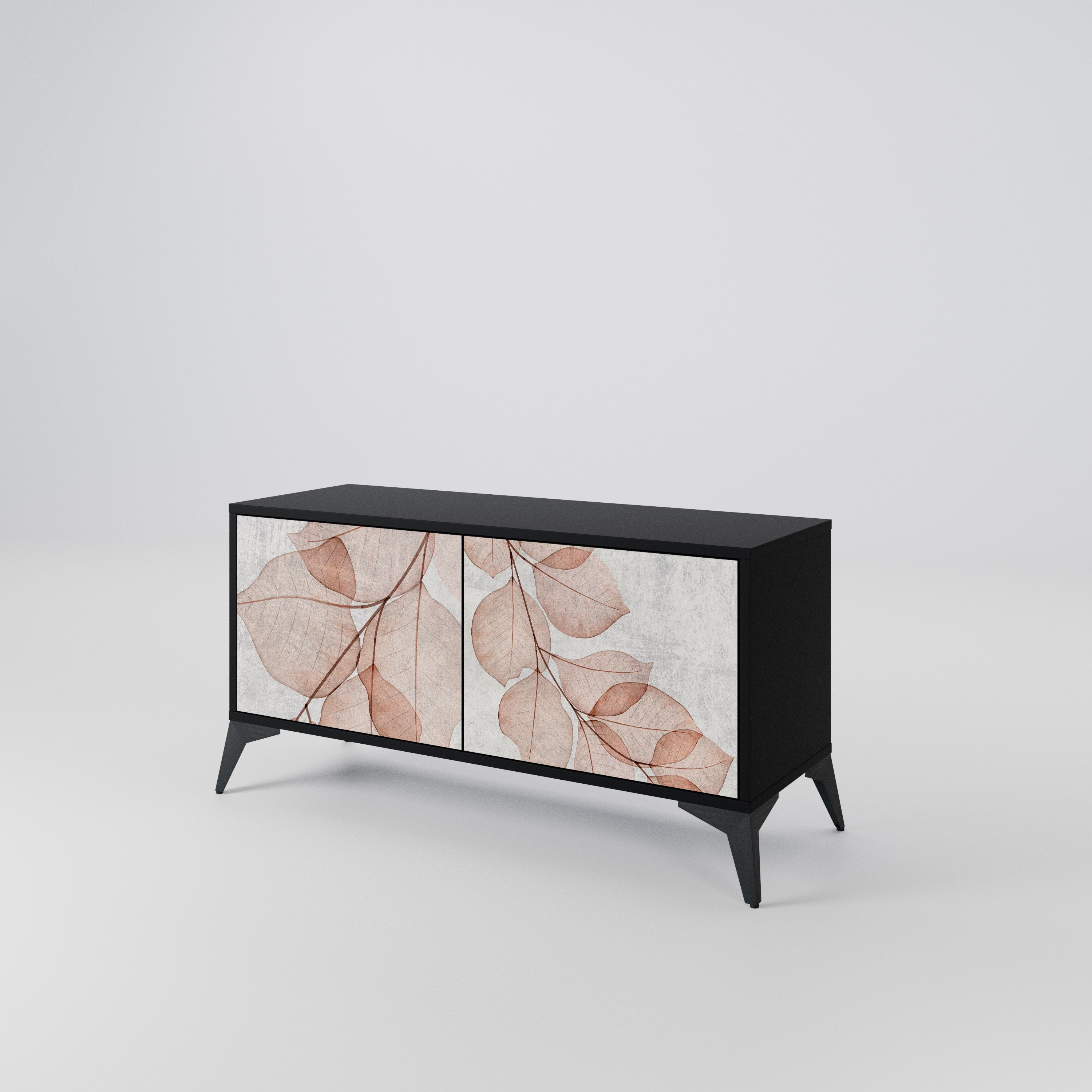 AUTUMN FRAGILITY Compact 2-Door TV Cabinet