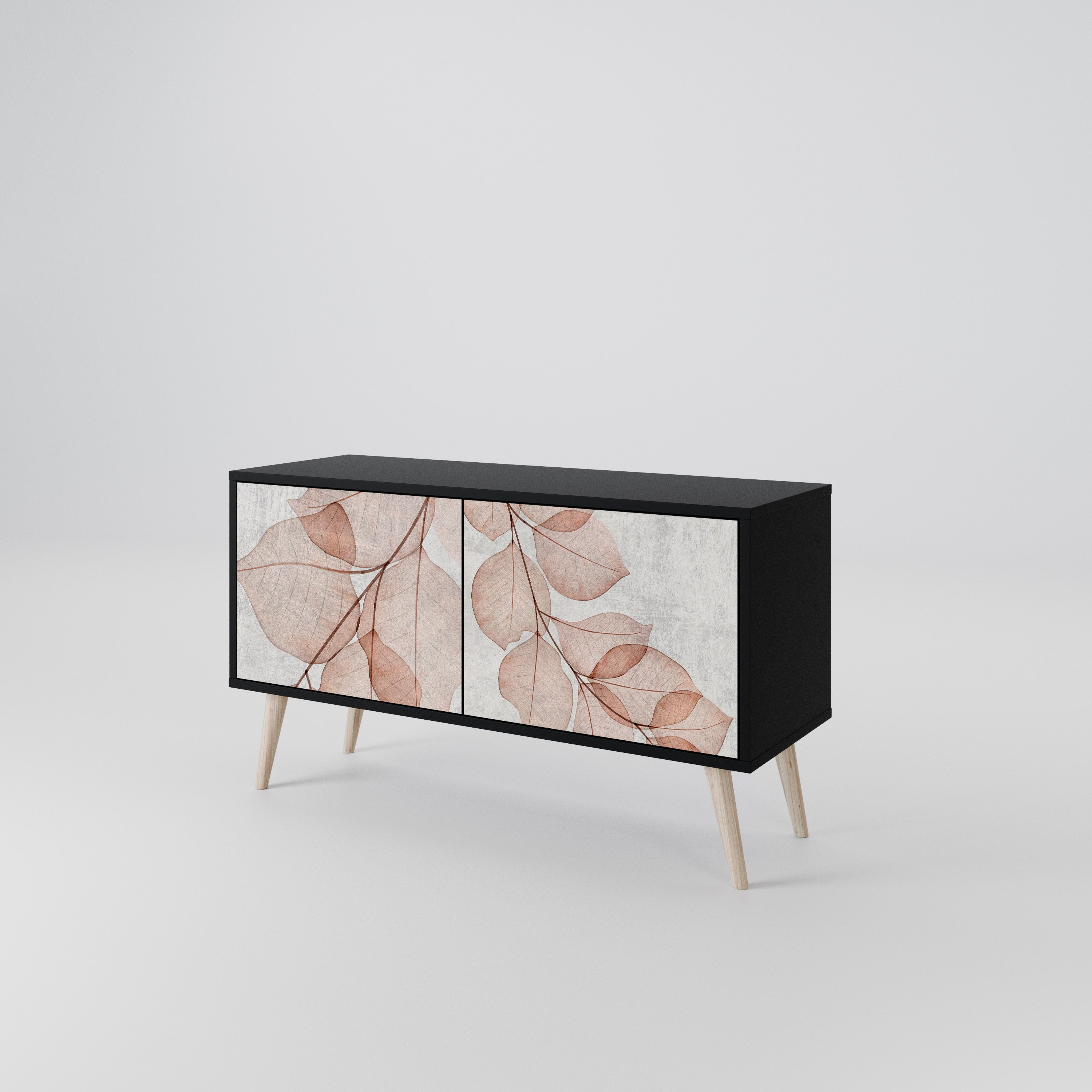 AUTUMN FRAGILITY Compact 2-Door TV Cabinet