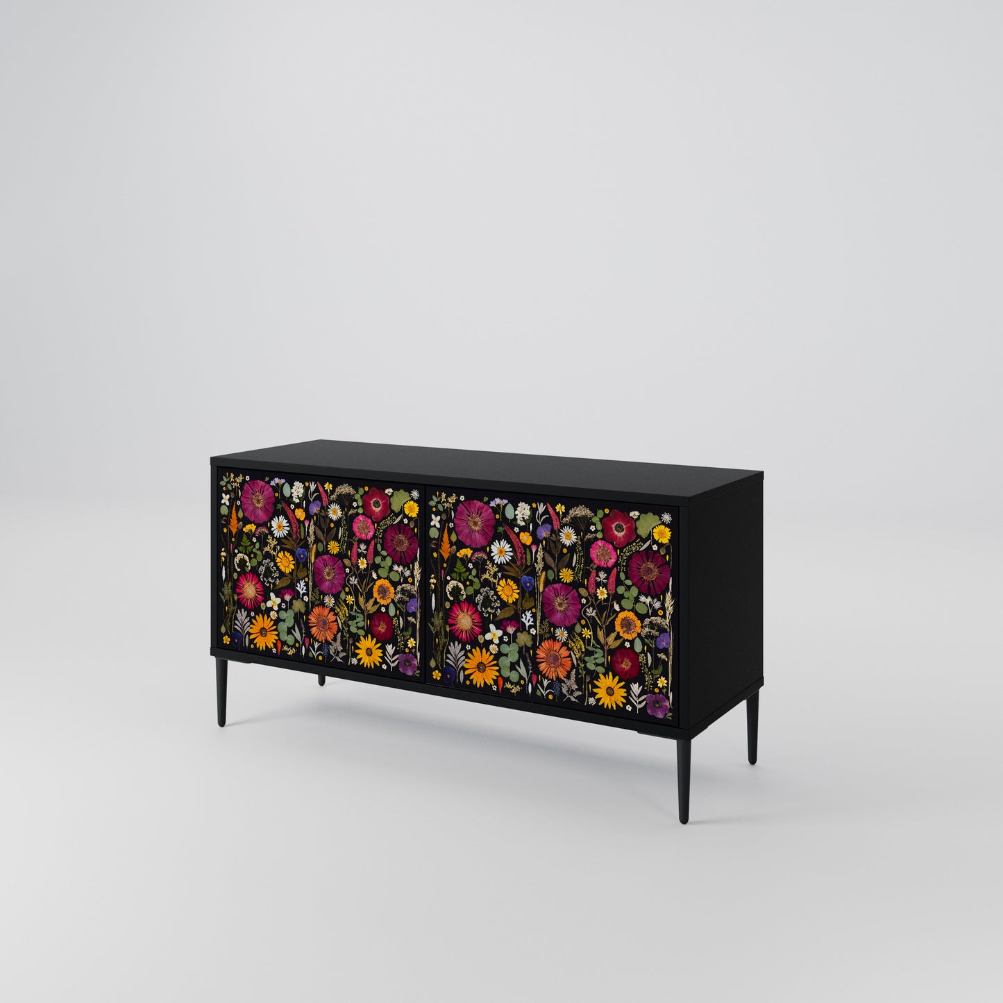 MIDNIGHT GARDEN Kompakter 2-türiger TV-Schrank