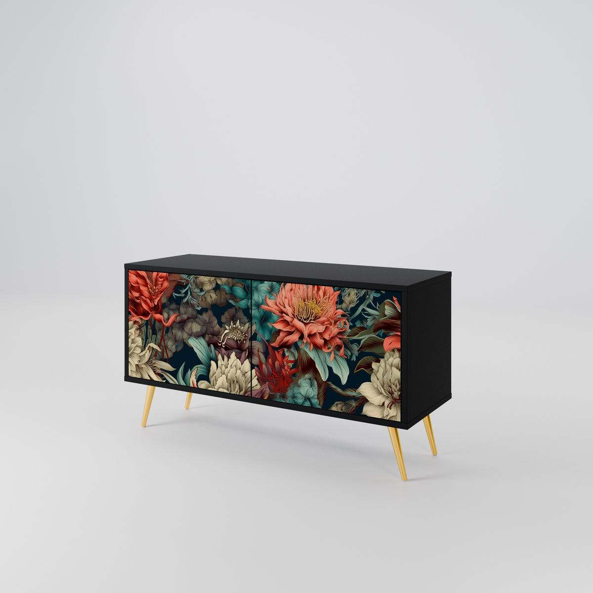 SPROUTING GRACE Kompaktes 2-türiges TV-Lowboard