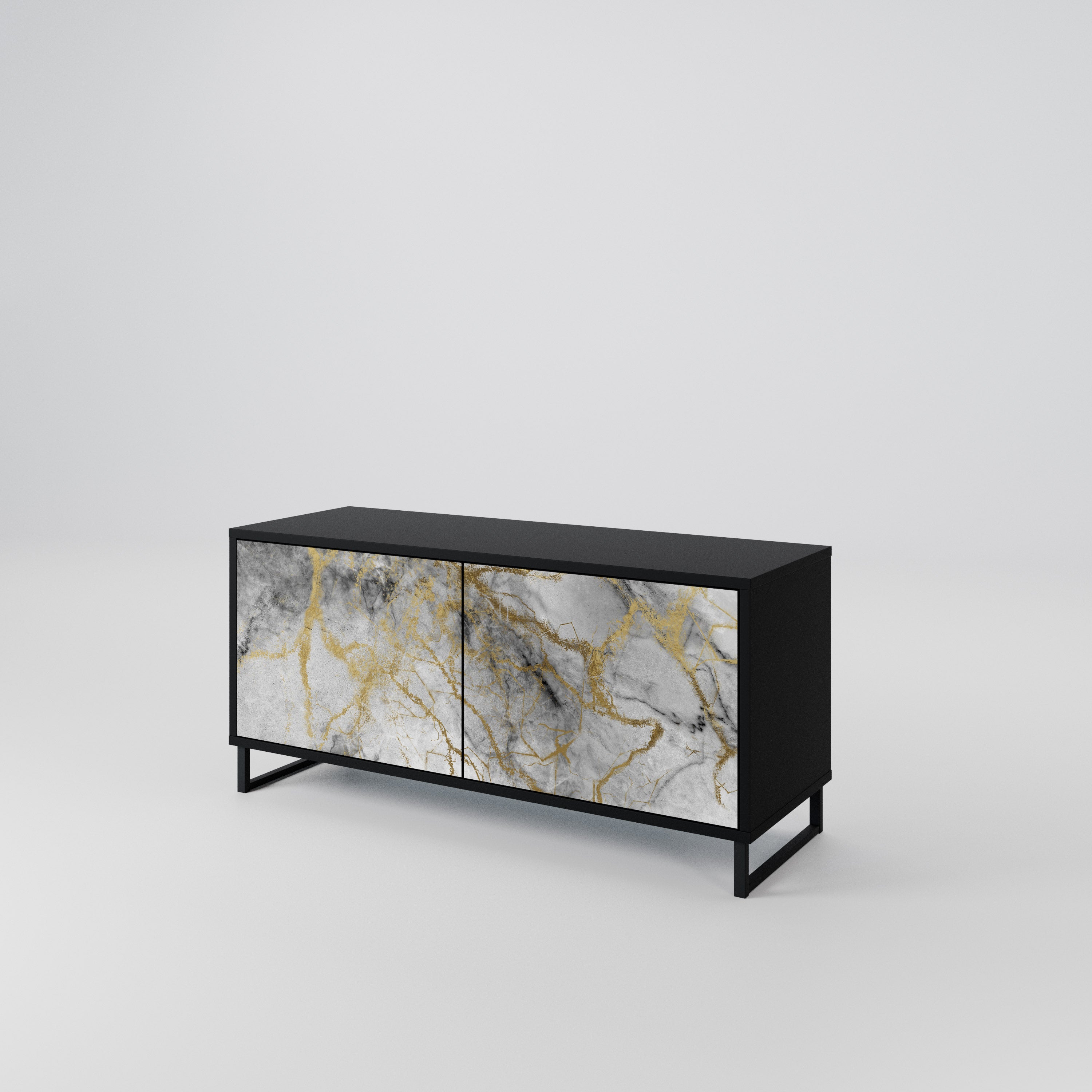 TIMELESS GLIDE Compact 2-Door TV Cabinet