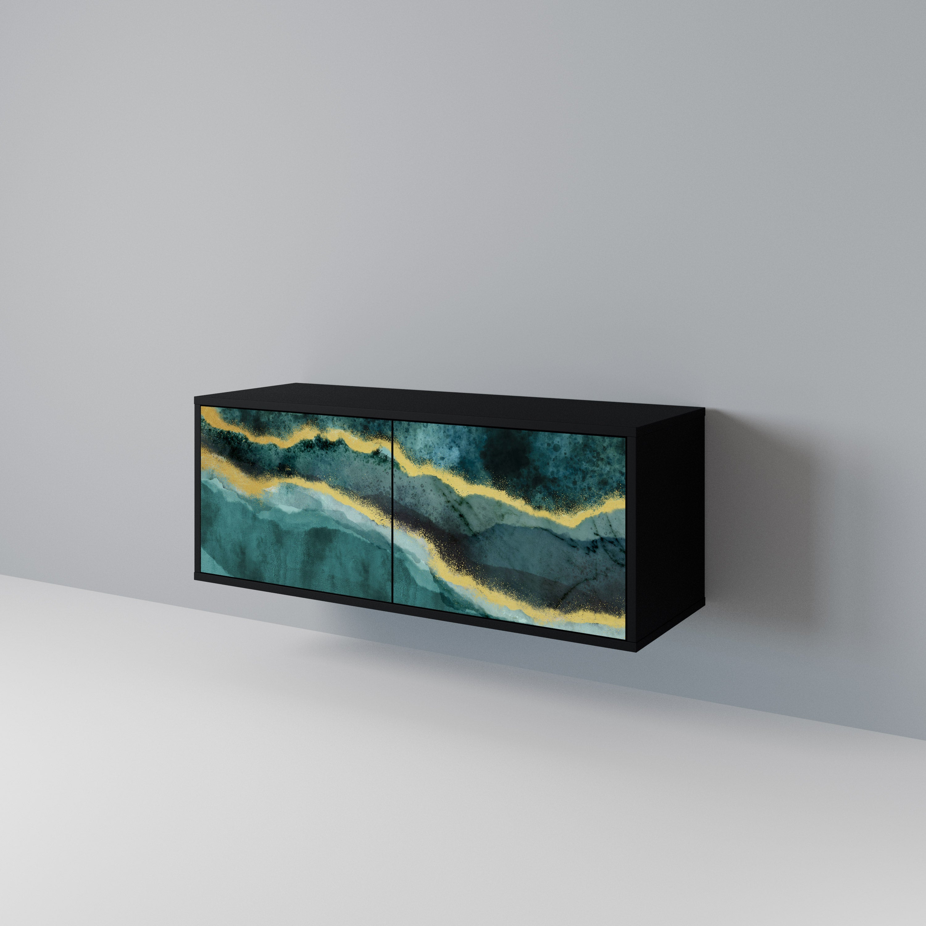 GOLDRUSH ODYSSEY Compact 2-Door TV Cabinet