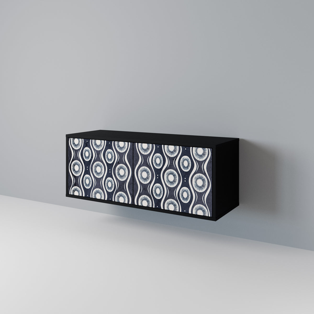 GRAPHITE EYES Kompaktes 2-türiges TV-Lowboard