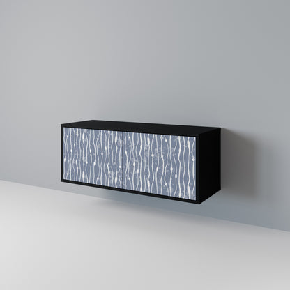GRAPHITE RAIN Kompaktes 2-türiges TV-Lowboard