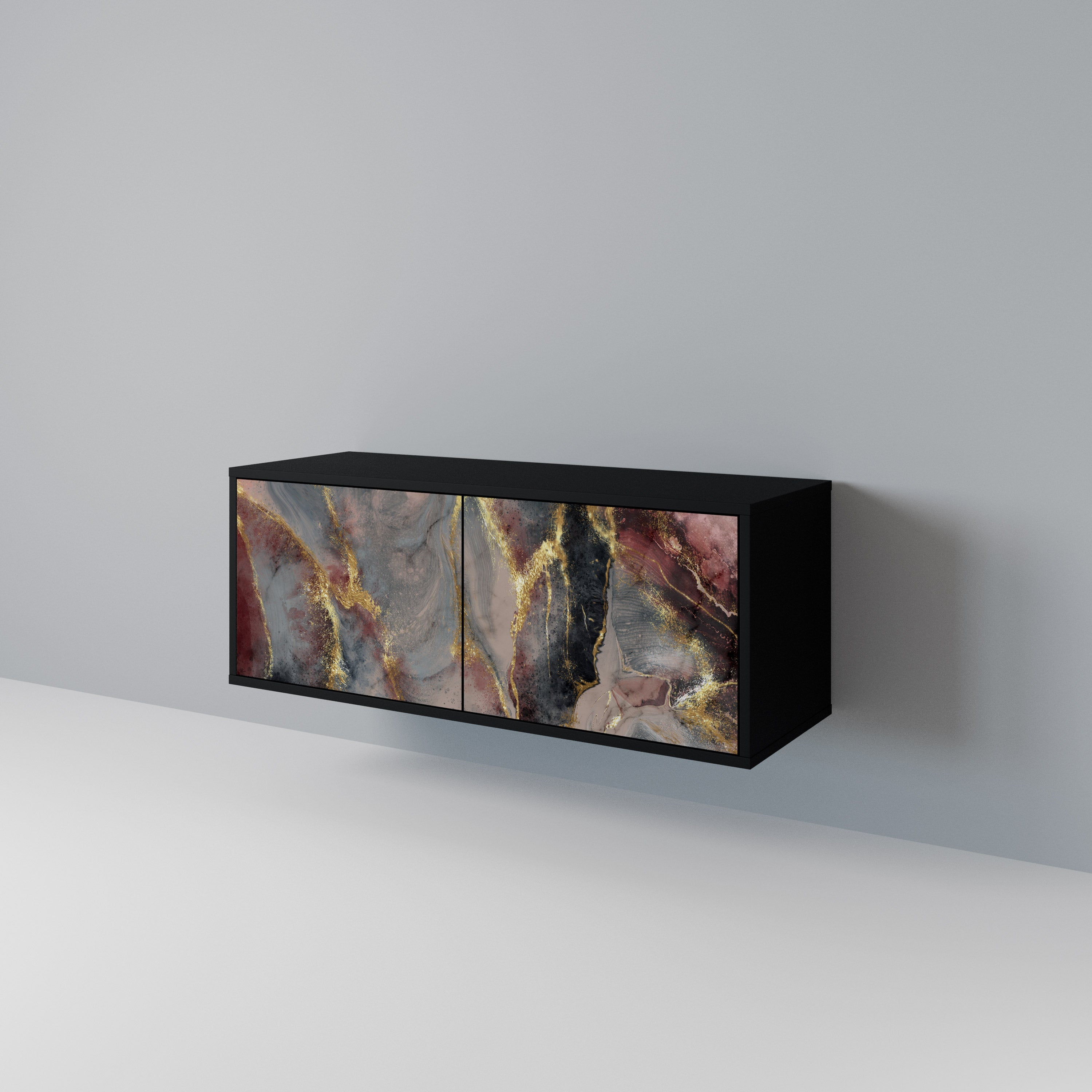 GOLDEN TIDES Compact 2-Door TV Cabinet