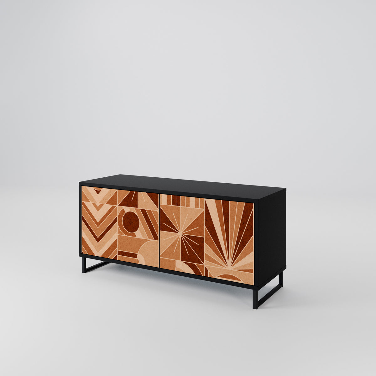 PRISM MOSAIC Kompaktes 2-türiges TV-Lowboard