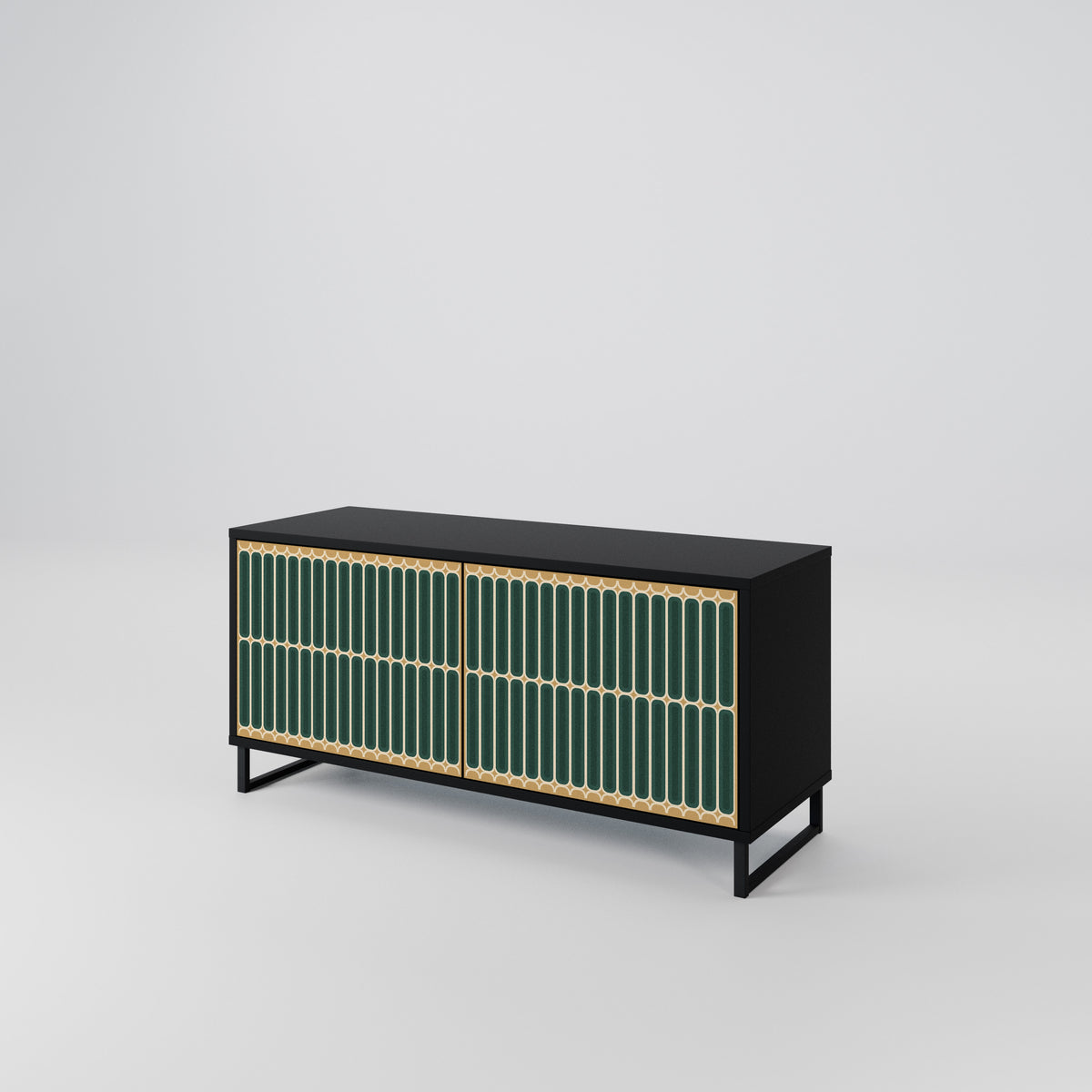 ILUSION GATE Kompaktes 2-türiges TV-Lowboard