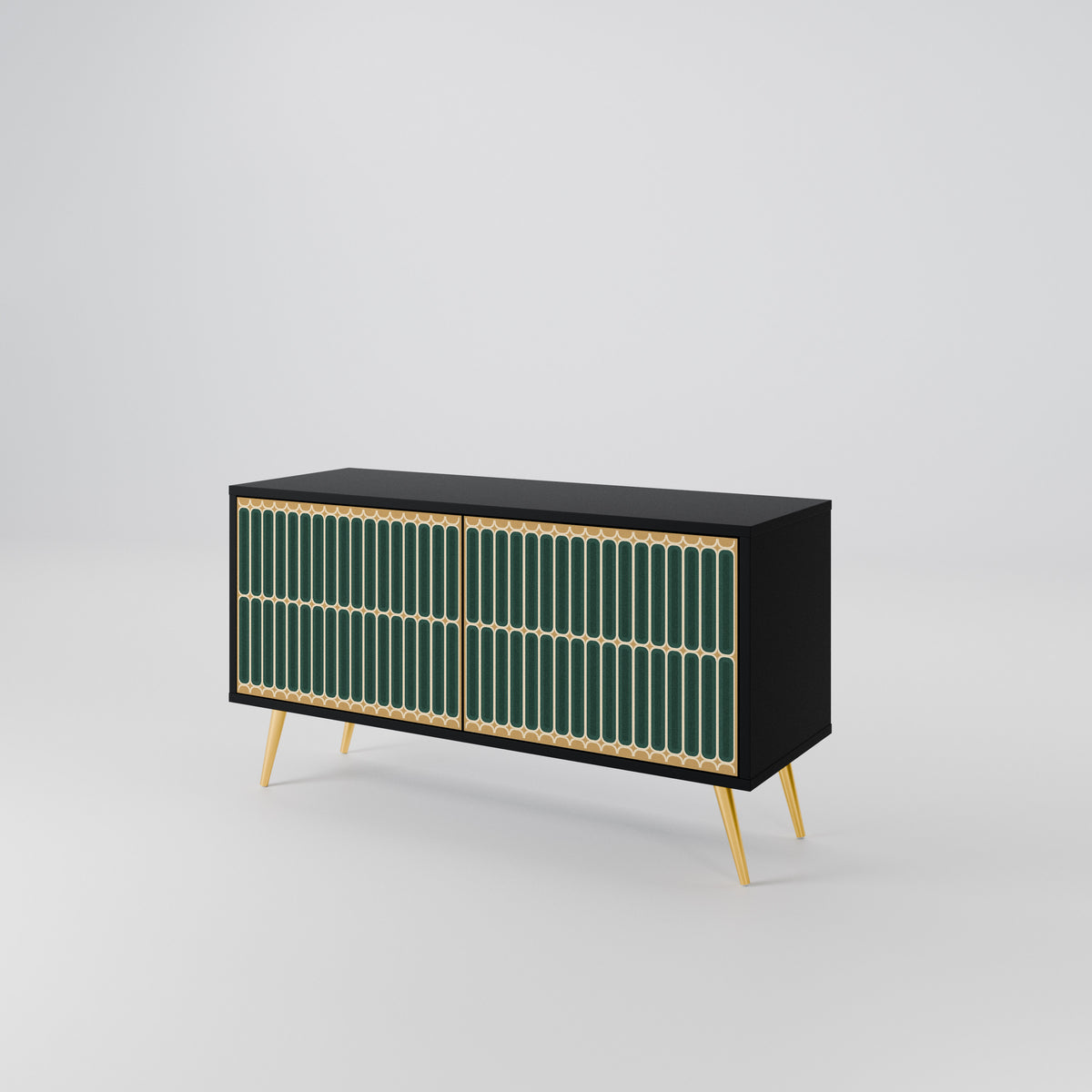 ILUSION GATE Kompaktes 2-türiges TV-Lowboard