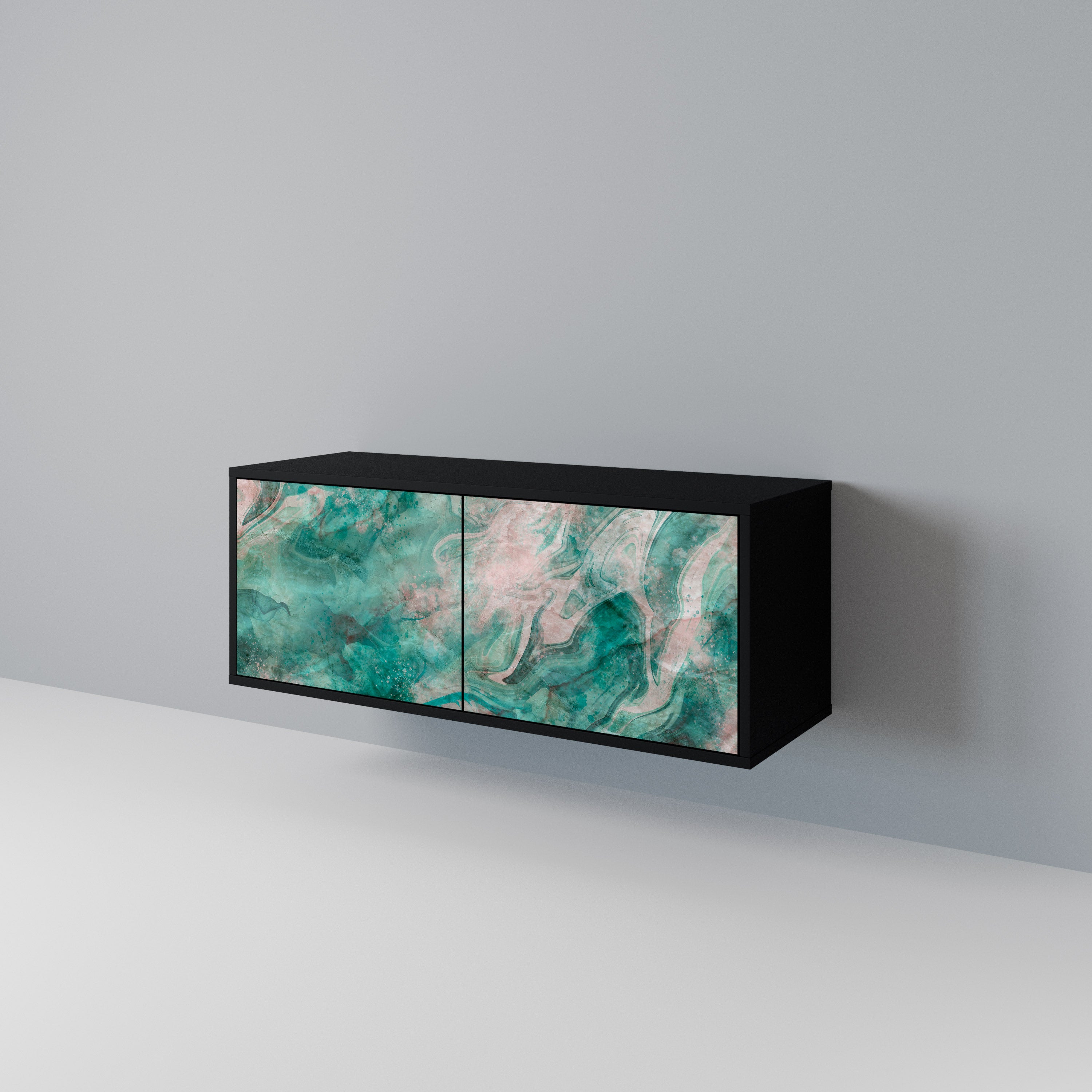 ABSTRACT ALCHEMY Compact 2-Door TV Cabinet
