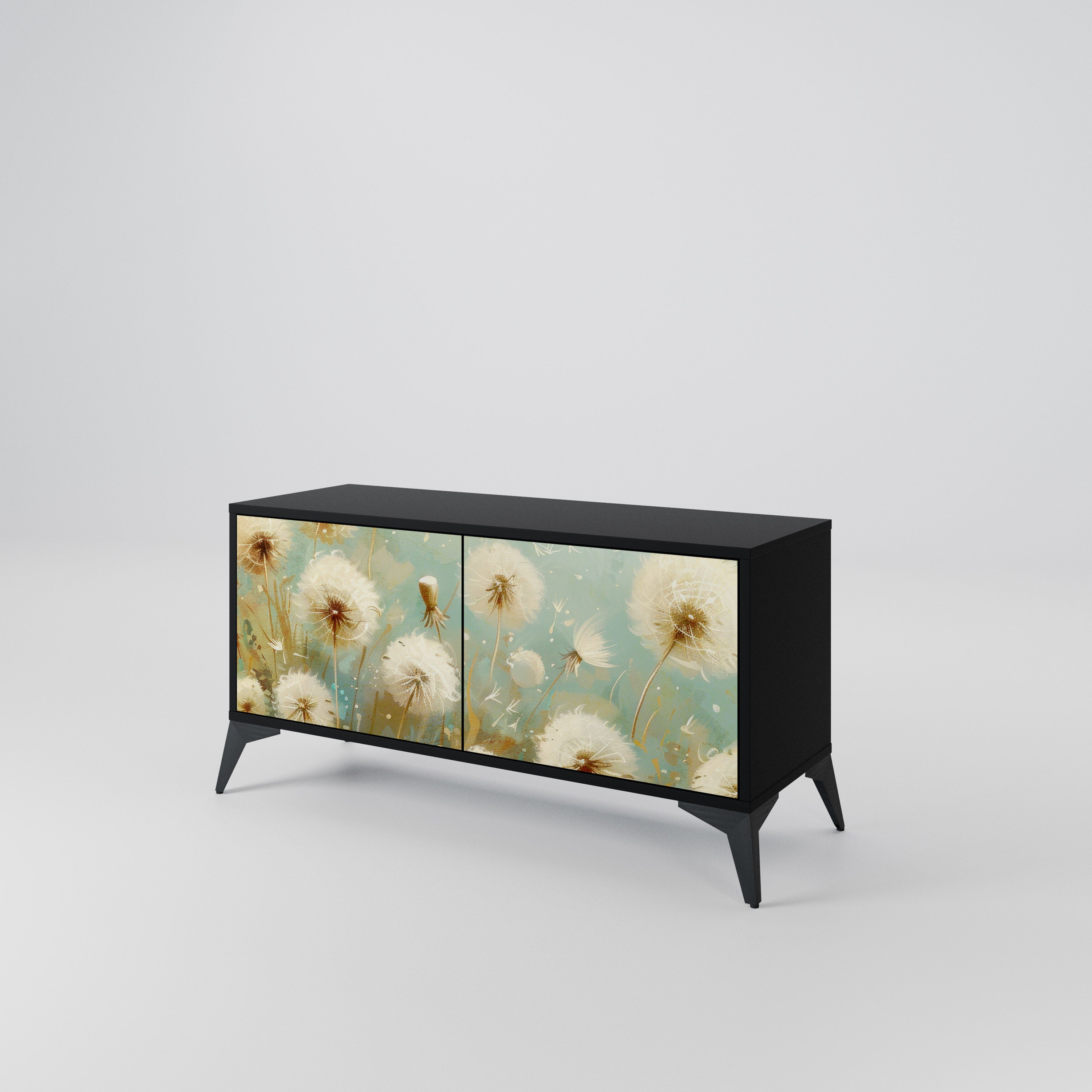 DREAMY MEADOW Compact 2-Door TV Cabinet
