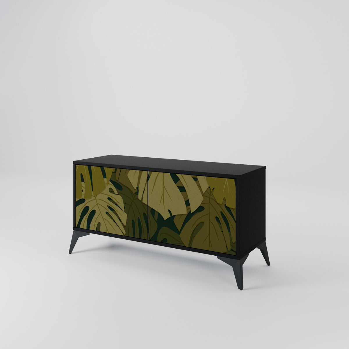 TROPICAL BEAUTY Kompaktes 2-türiges TV-Lowboard