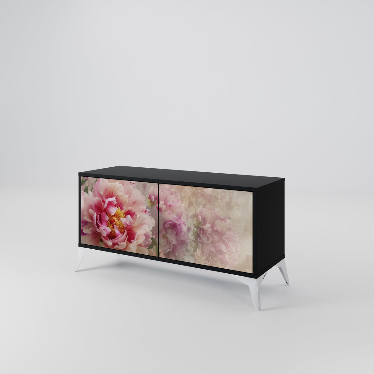PEONY WHISPER Kompaktes 2-türiges TV-Lowboard