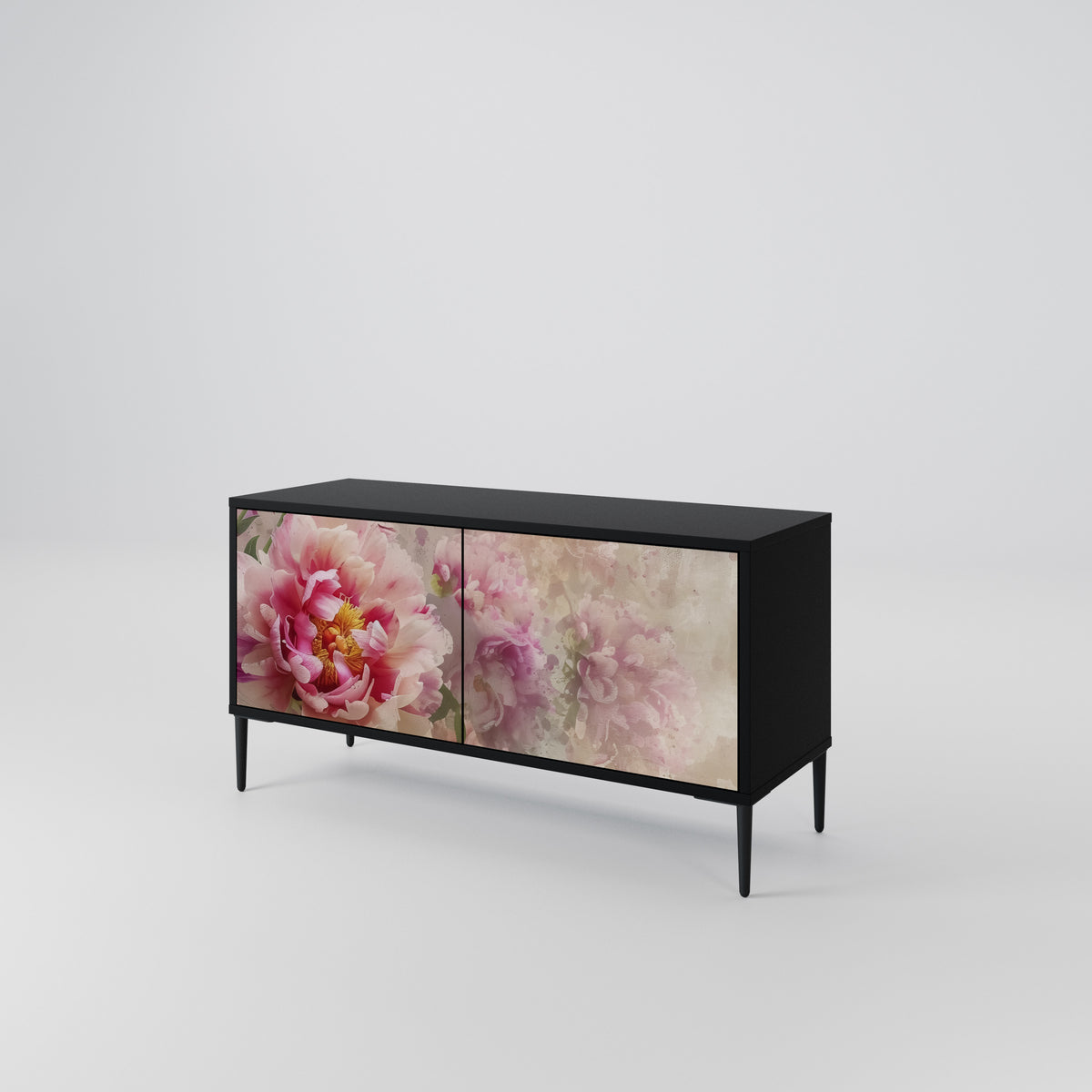 PEONY WHISPER Kompaktes 2-türiges TV-Lowboard