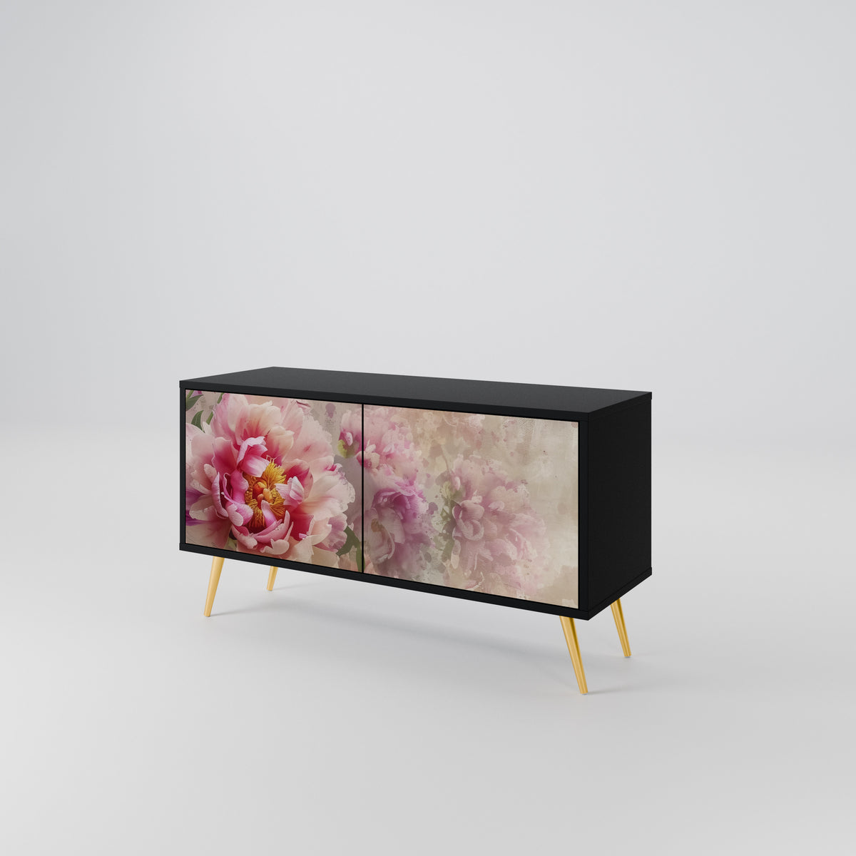 PEONY WHISPER Kompaktes 2-türiges TV-Lowboard