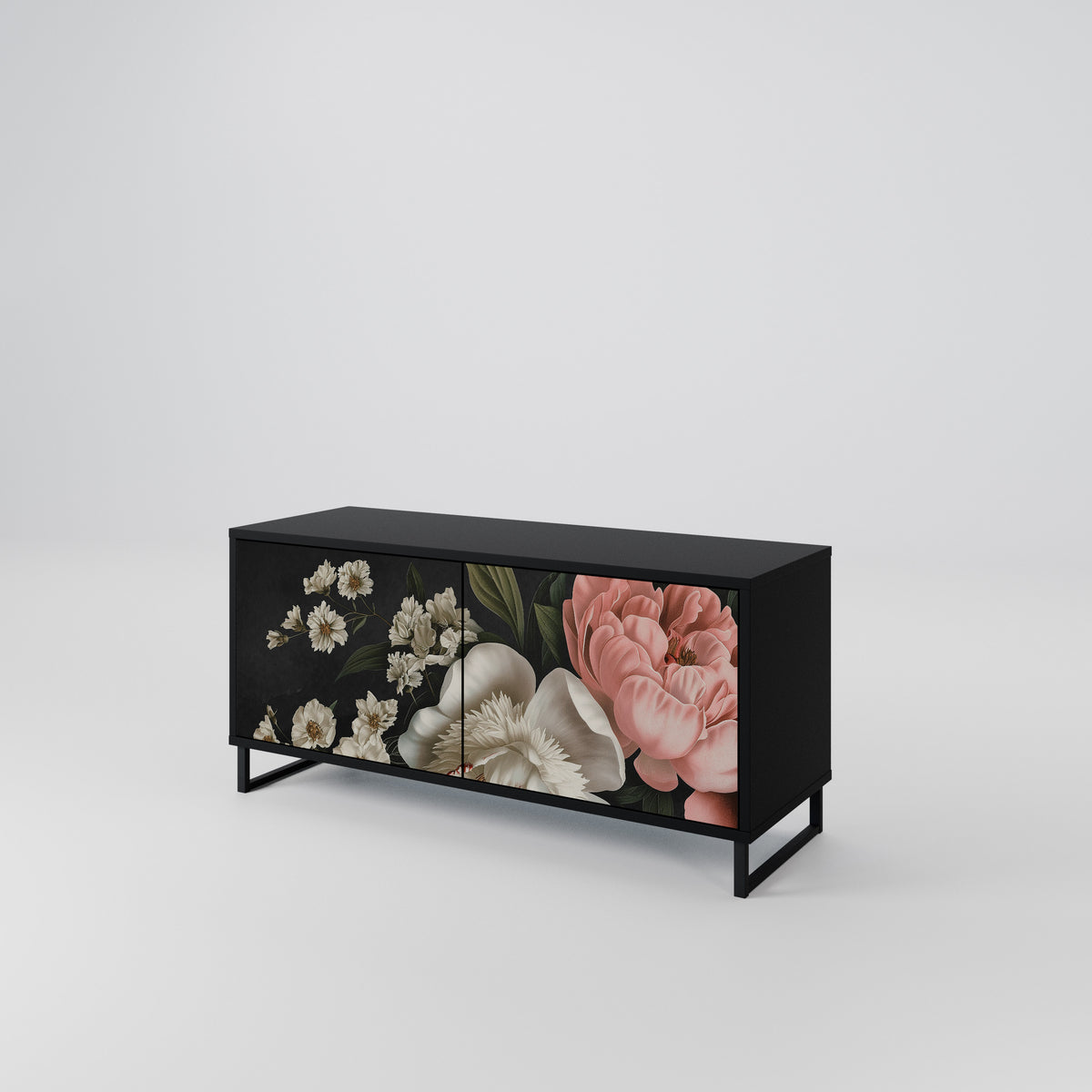 LUSH ELEGANCE Kompaktes 2-türiges TV-Lowboard