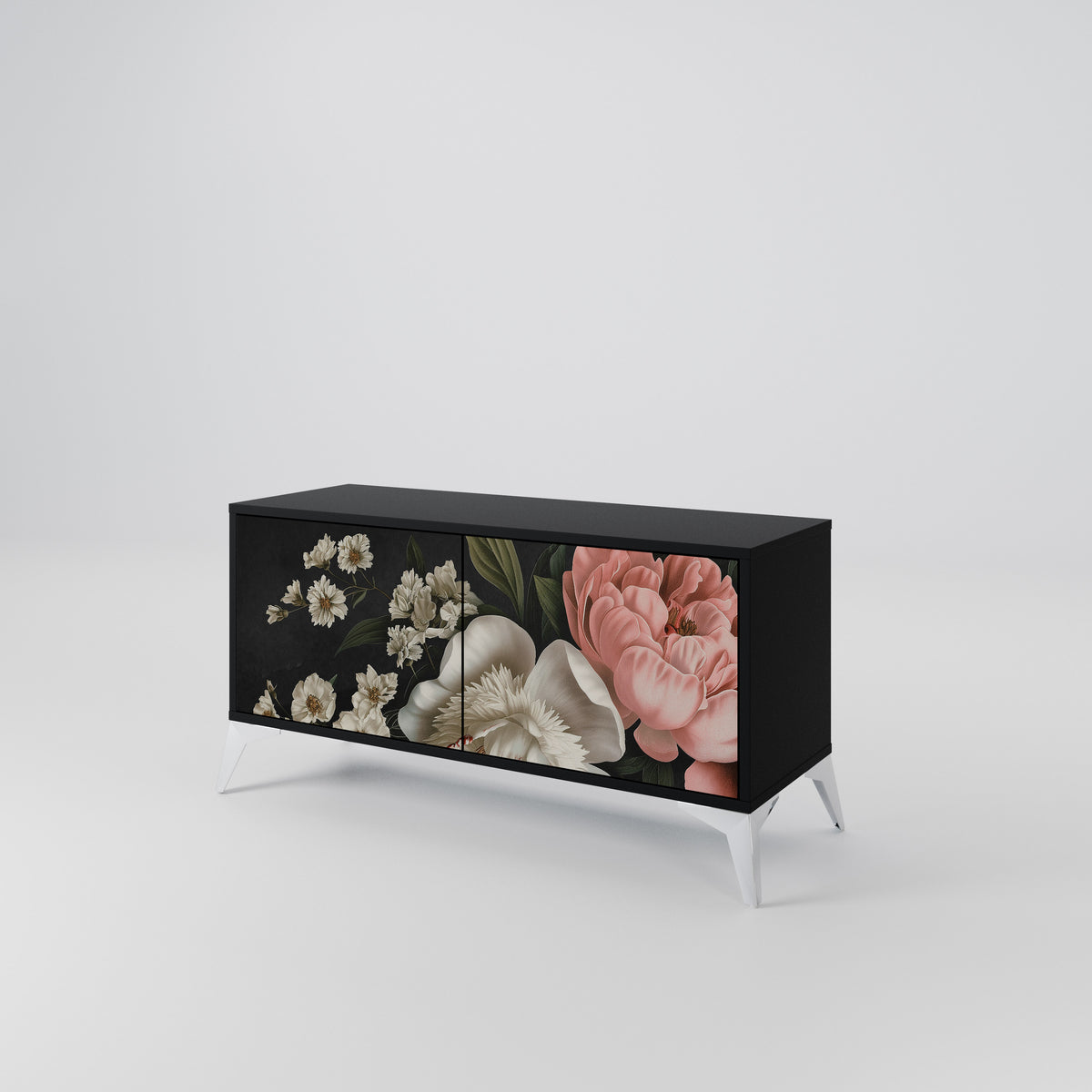 LUSH ELEGANCE Kompaktes 2-türiges TV-Lowboard