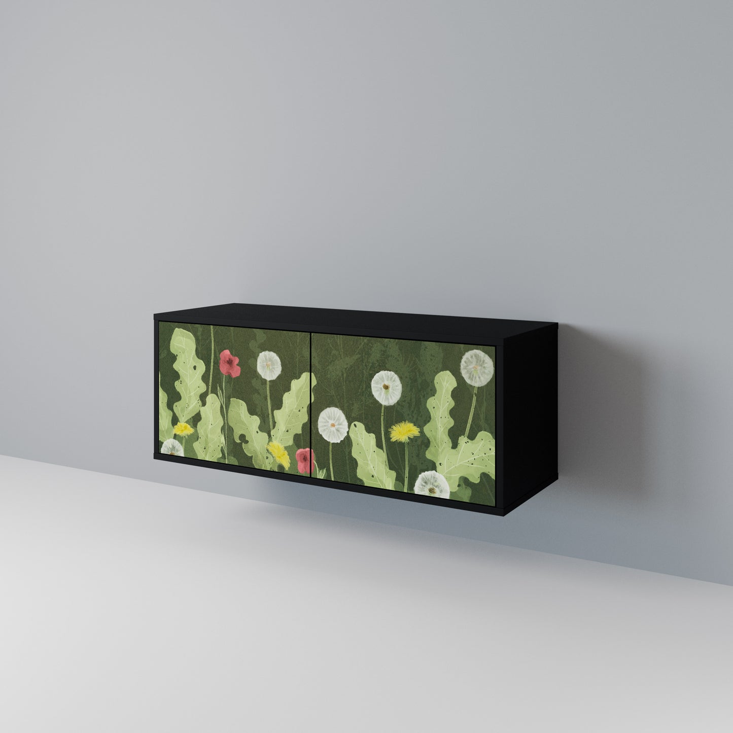 DANDELION AMUSE Kompaktes 2-türiges TV-Lowboard